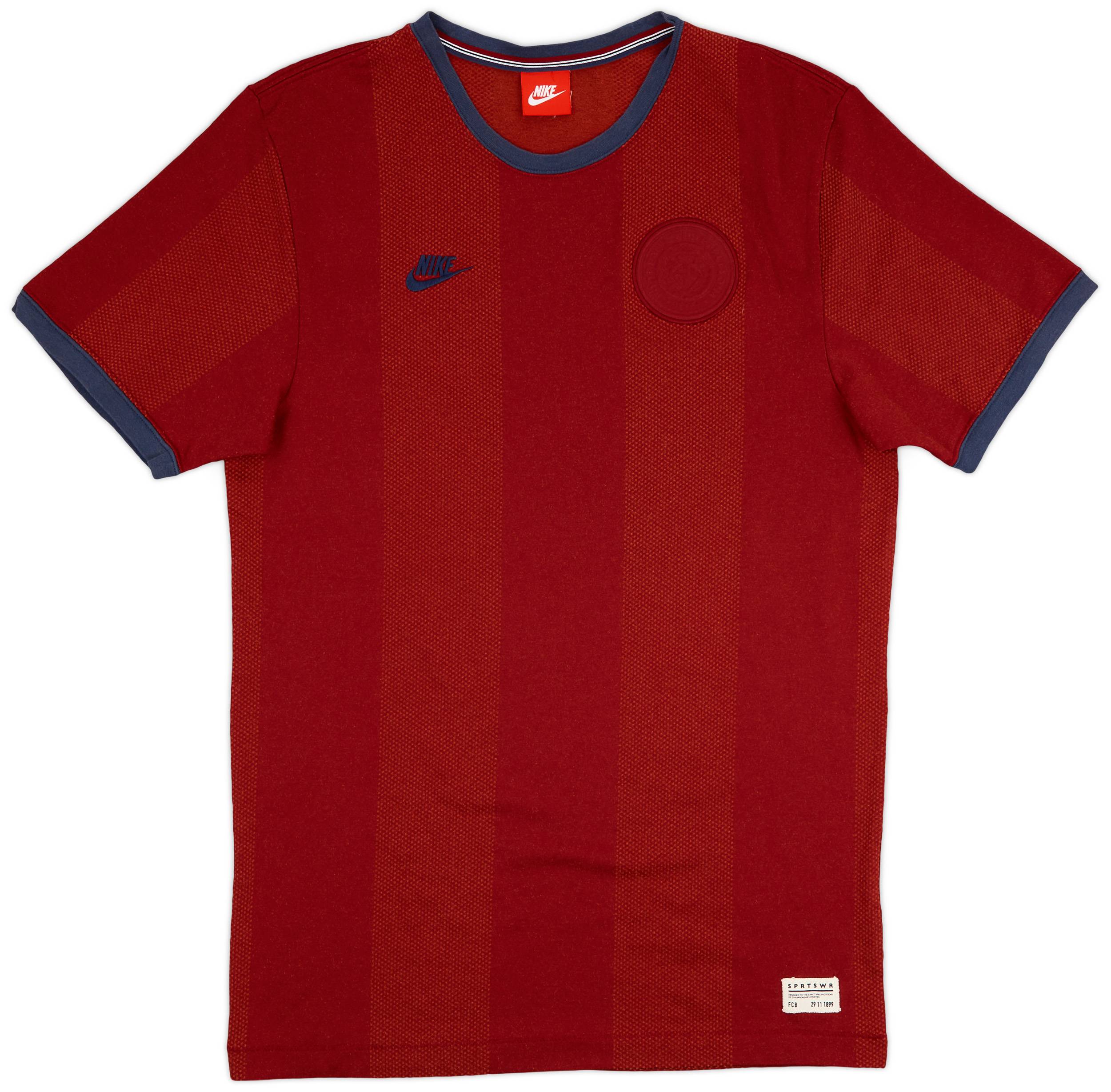 2014-15 Barcelona Nike Leisure Shirt - 8/10 - (M)