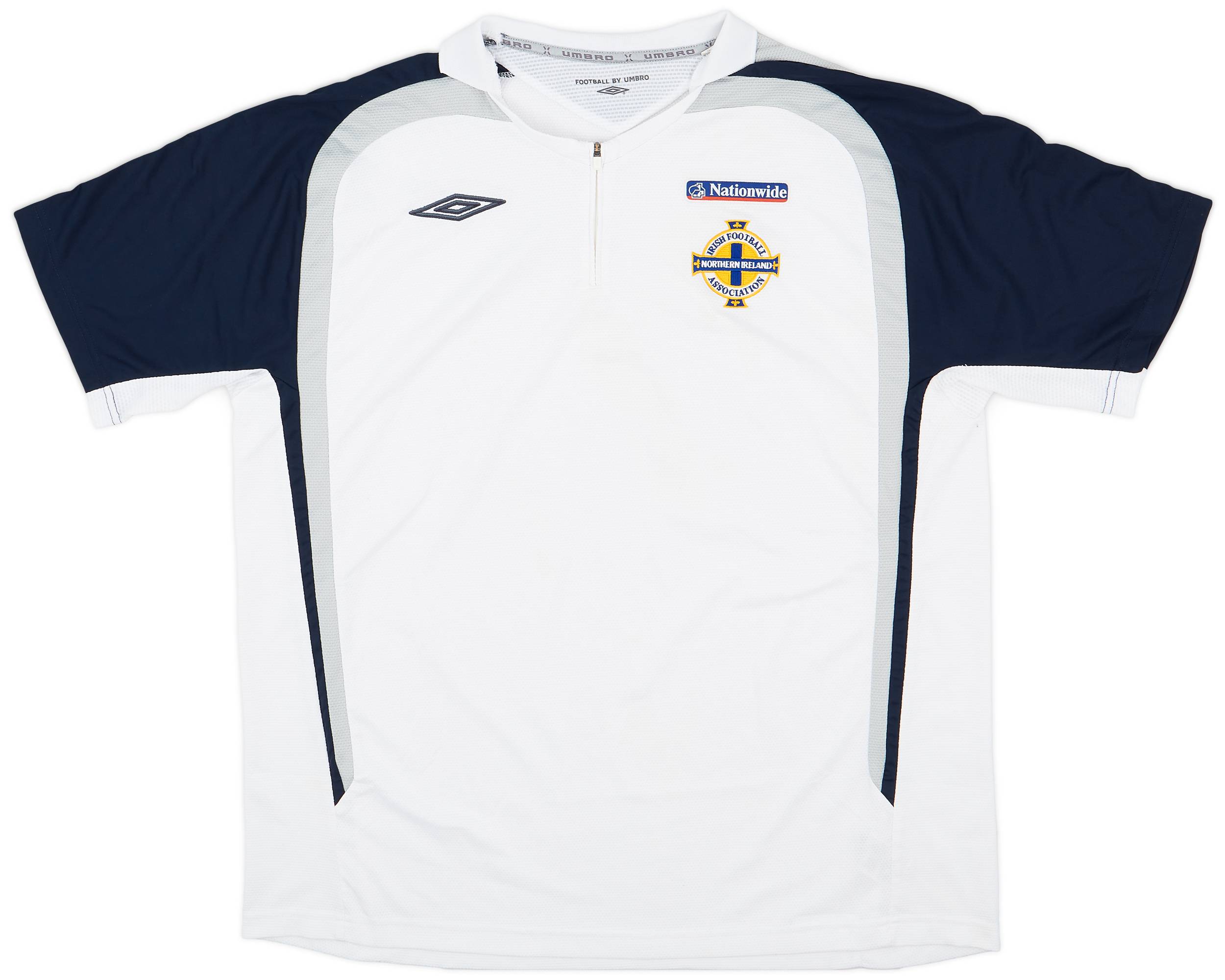 2006-08 Northern Ireland Umbro 1/4 Zip Training Shirt - 6/10 - (XL)