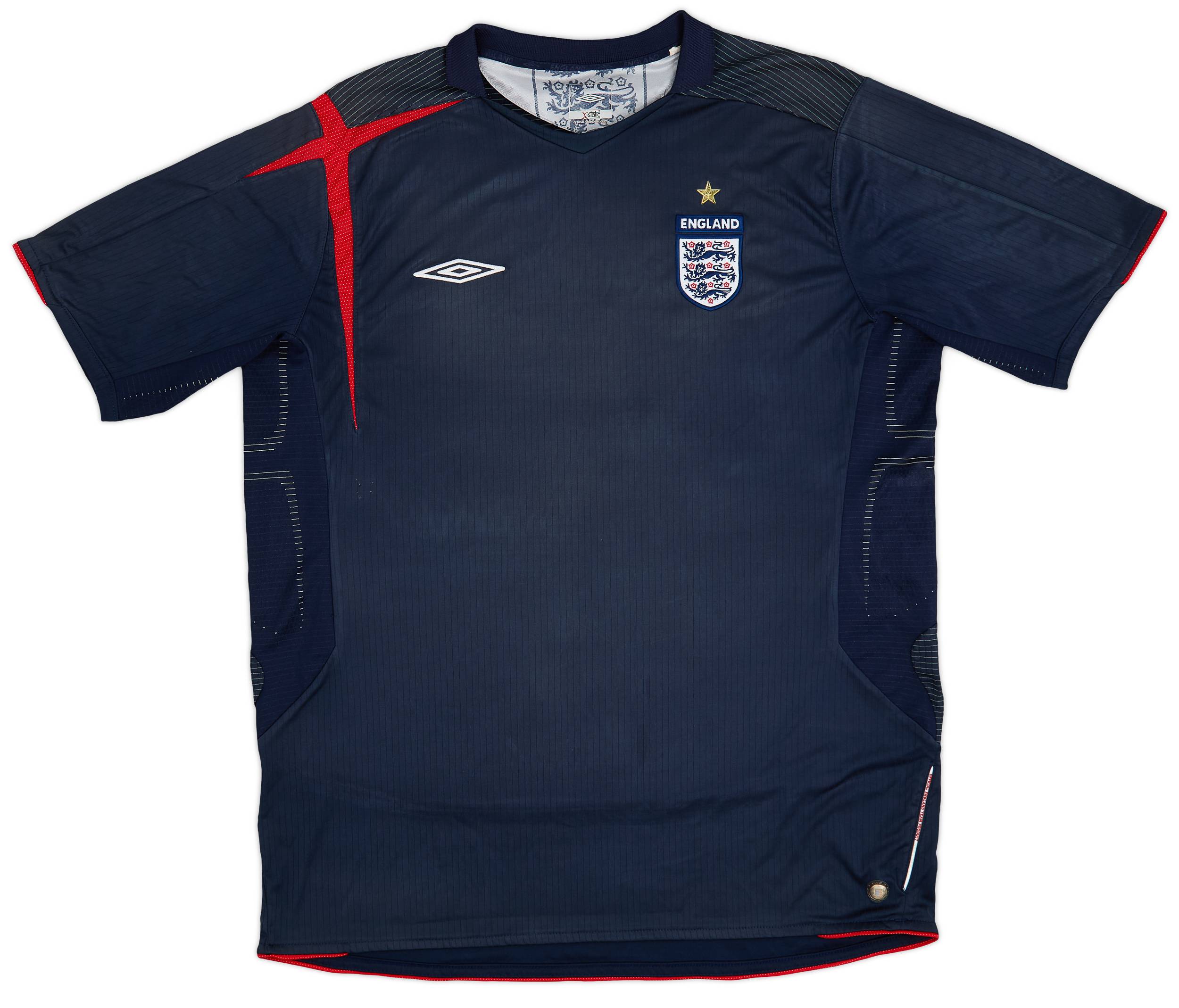 2005-06 England GK S/S Shirt - 6/10 - (XL)