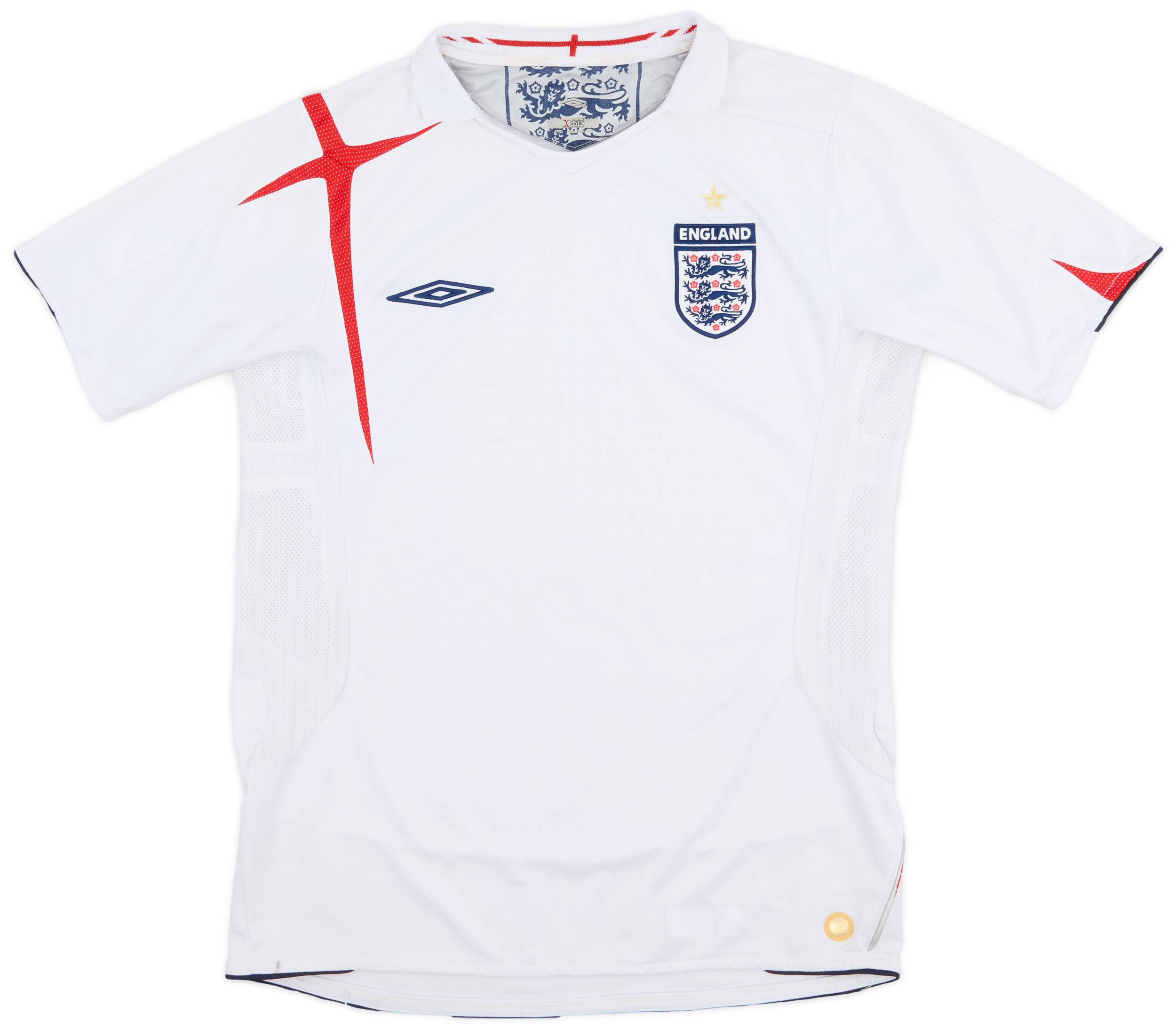 2005-07 England Home Shirt - 8/10 - (S)