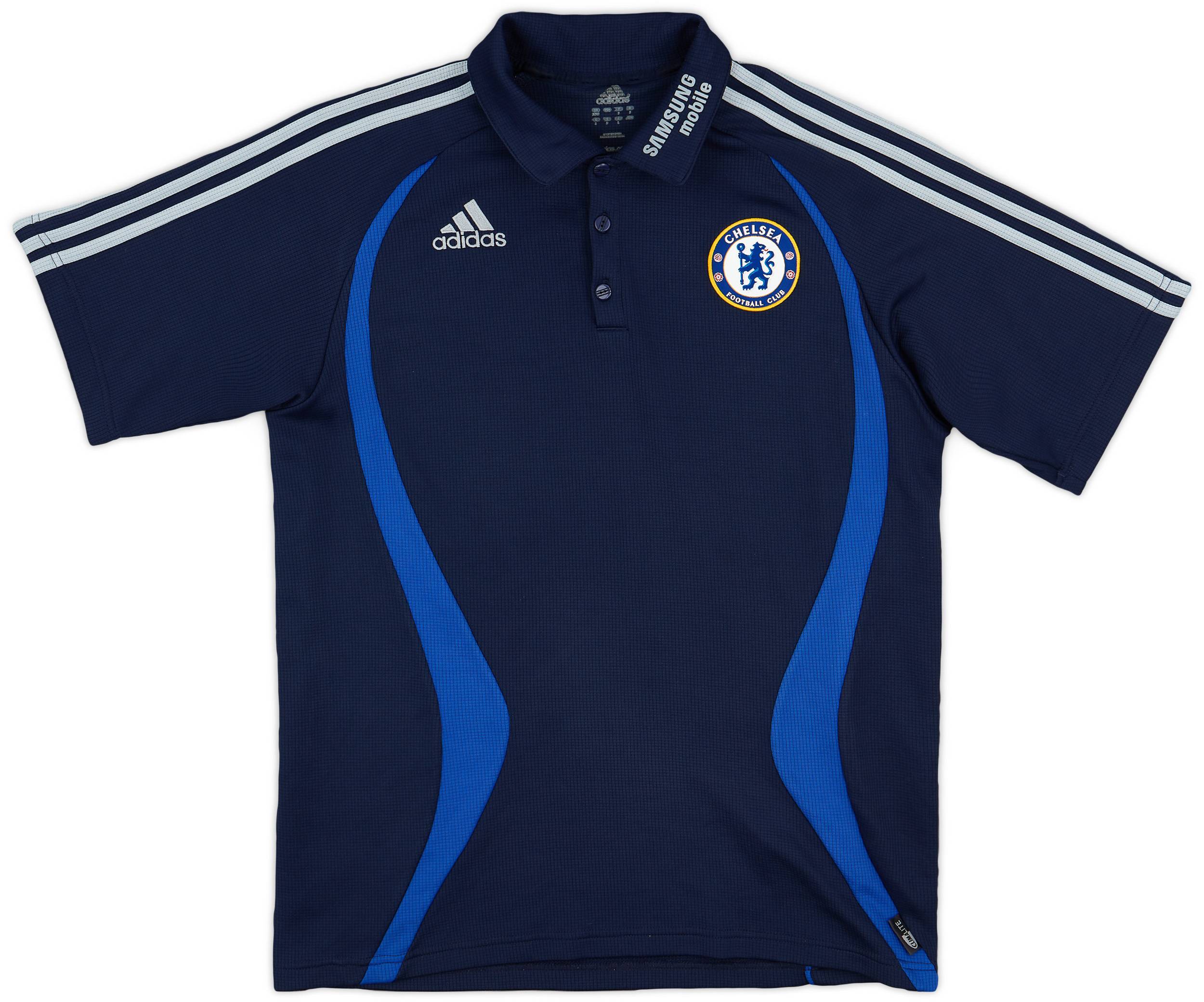 2006-07 Chelsea adidas Polo Shirt - 8/10 - (M)
