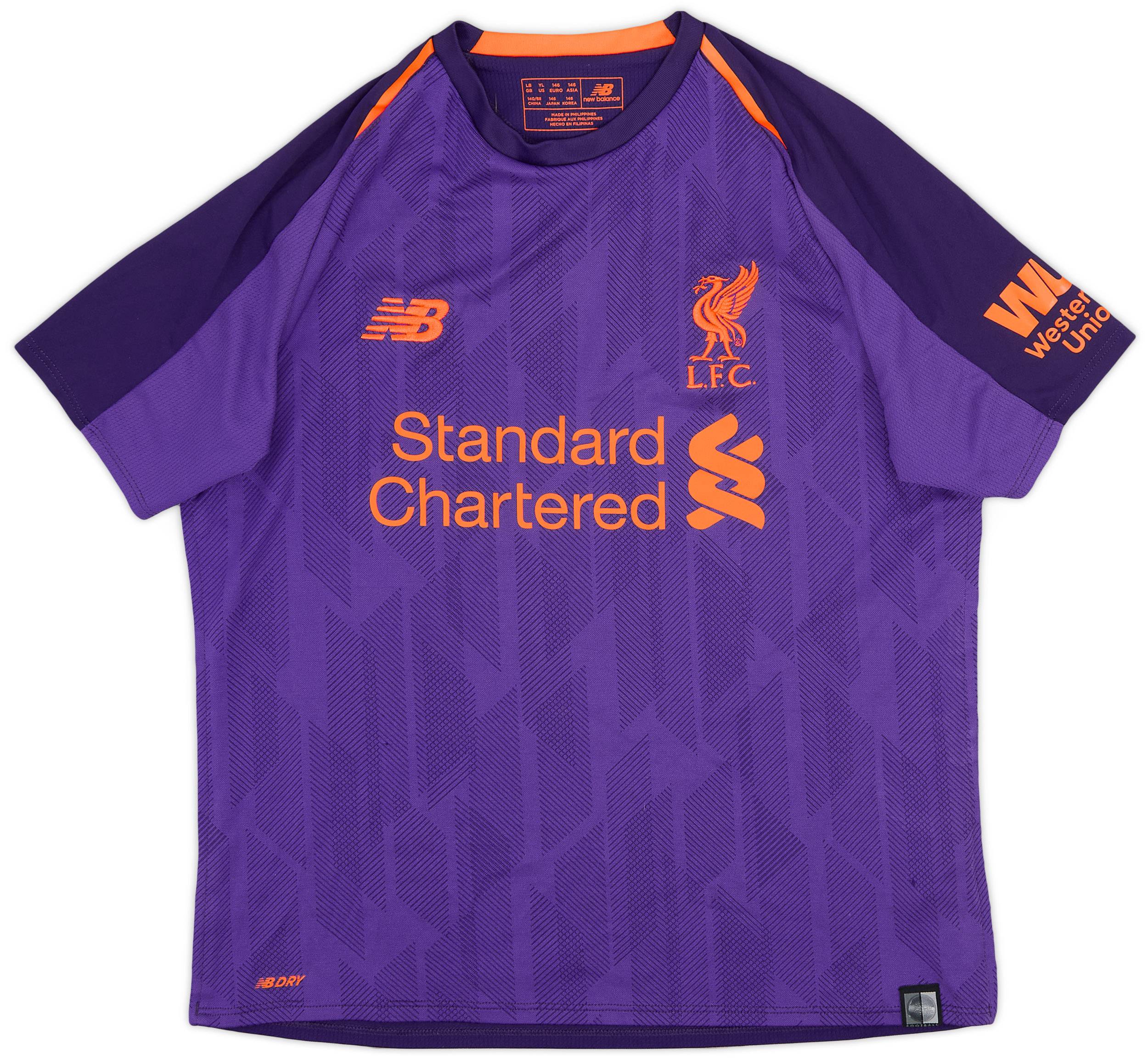 2018 19 Liverpool Away Shirt 8 10 L.Boys