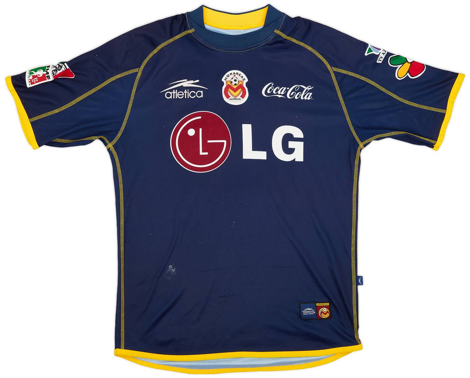 2002-03 Monarcas Morelia Away Shirt - 8/10 - (L)