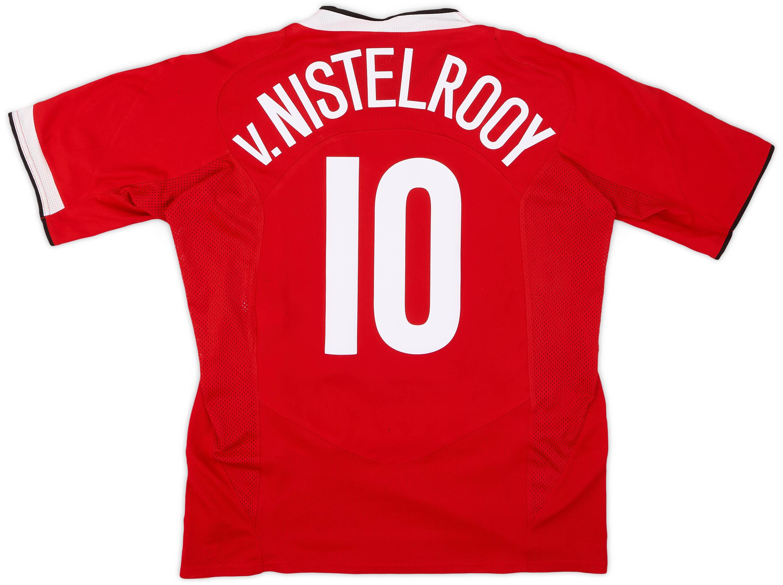 2004-06 Manchester United Home Shirt V.Nistelrooy #10 - 5/10 - (L)