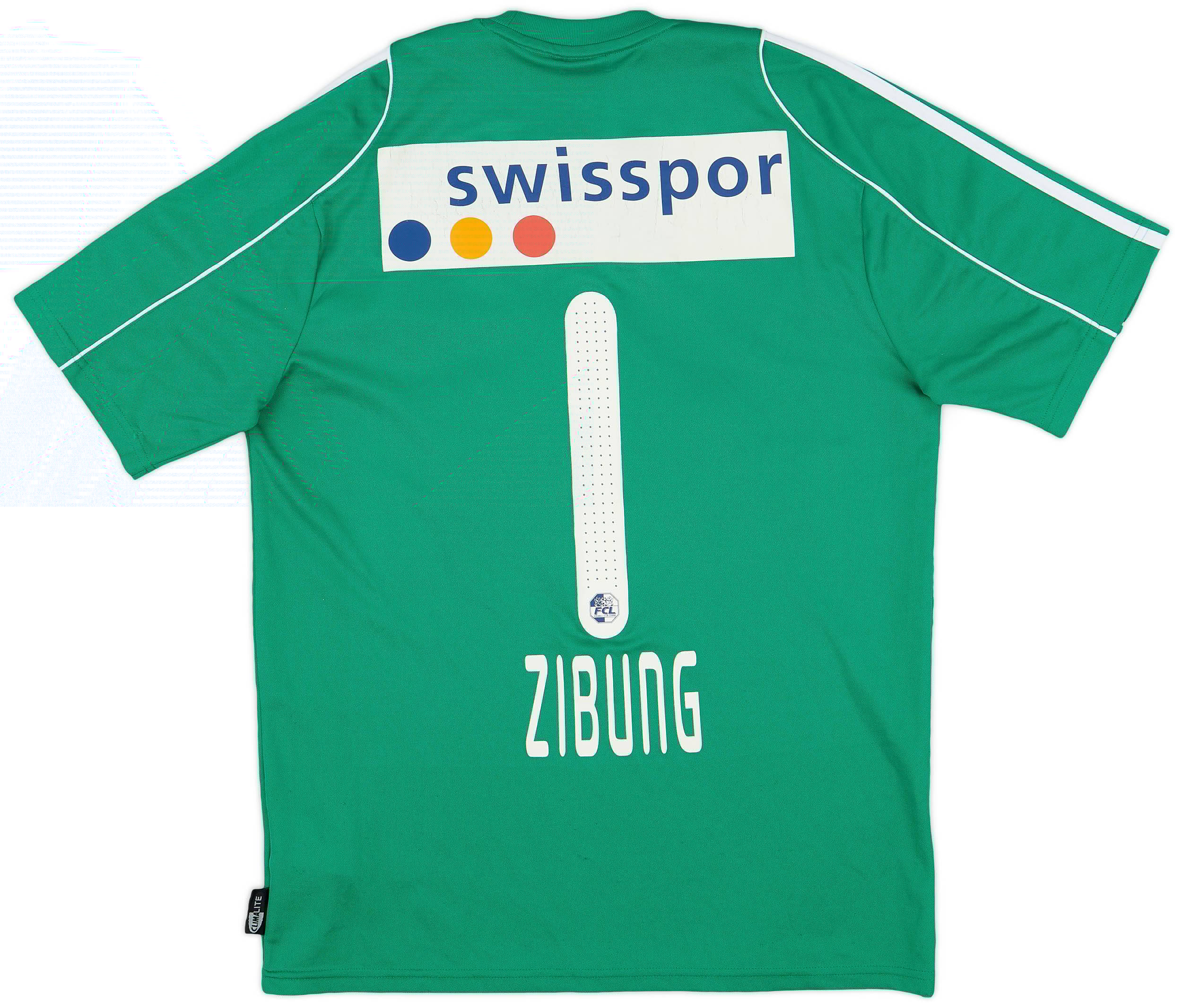 2009-11 FC Luzern GK S/S Shirt Zibung #1 - 6/10 - (S)