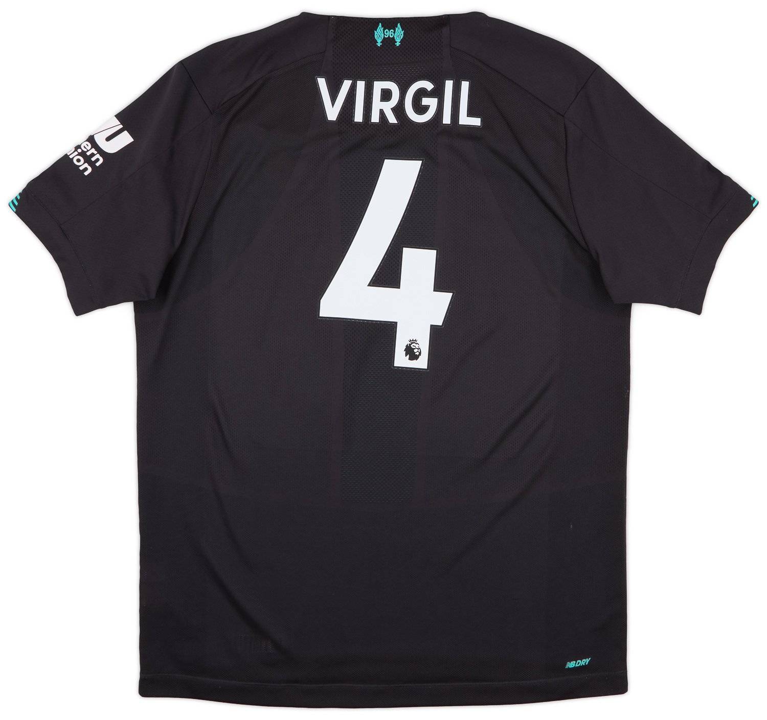 2019-20 Liverpool Third Shirt Virgil #4