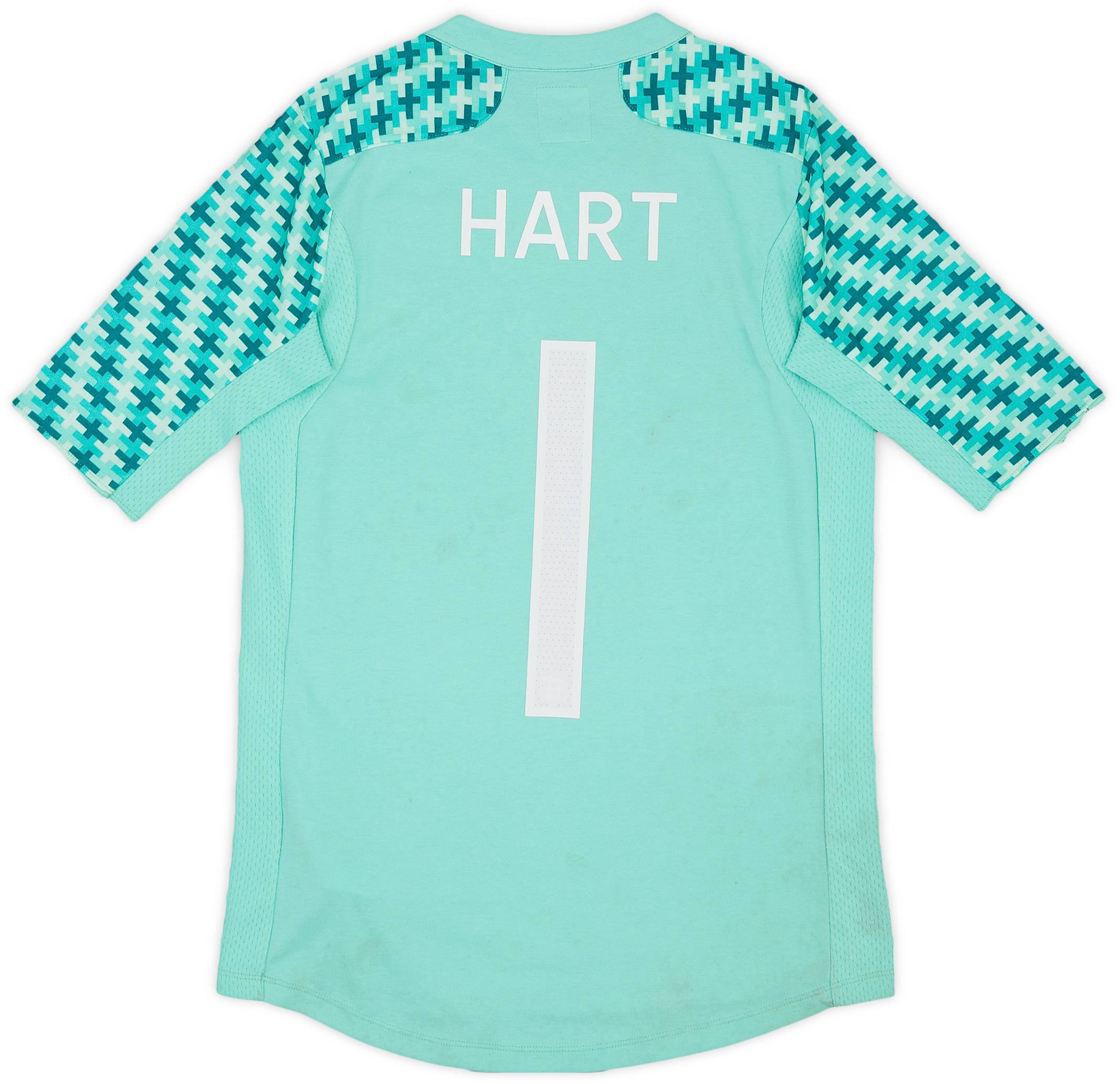 2011-12 England GK Shirt Hart #1 - 7/10 - (XL.Boys)