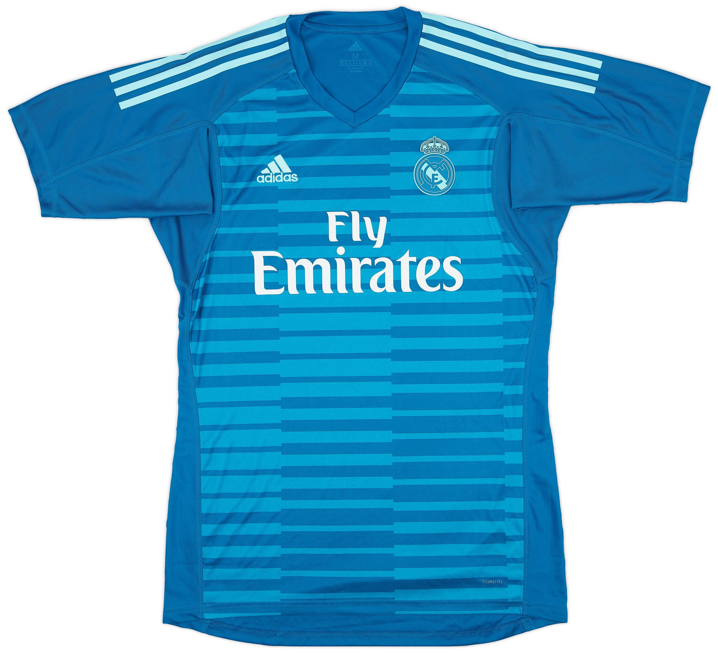 2018-19 Real Madrid GK S/S Shirt - 8/10 - (M)