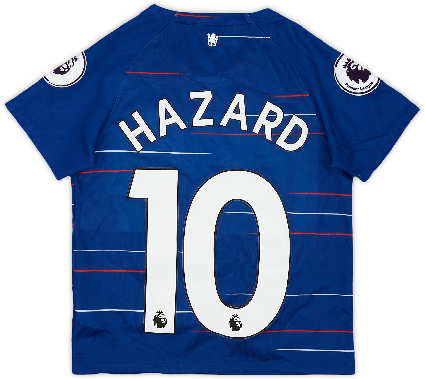 Chelsea HAZARD 10 シャツ 2018-19 Chelsea Home Shirt Hazard #10 - 10/10 - (S.Boys)
