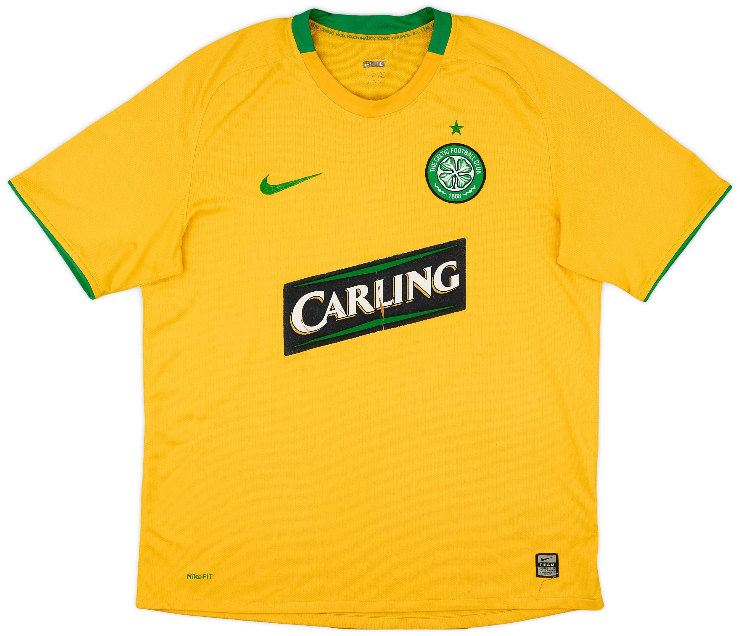 【レア・美品】Celtic FC09-10 Away kit Nike 値下げ可 Celtic FC Nike 2009/10 Away Vintage Football Long Sleeve Soccer