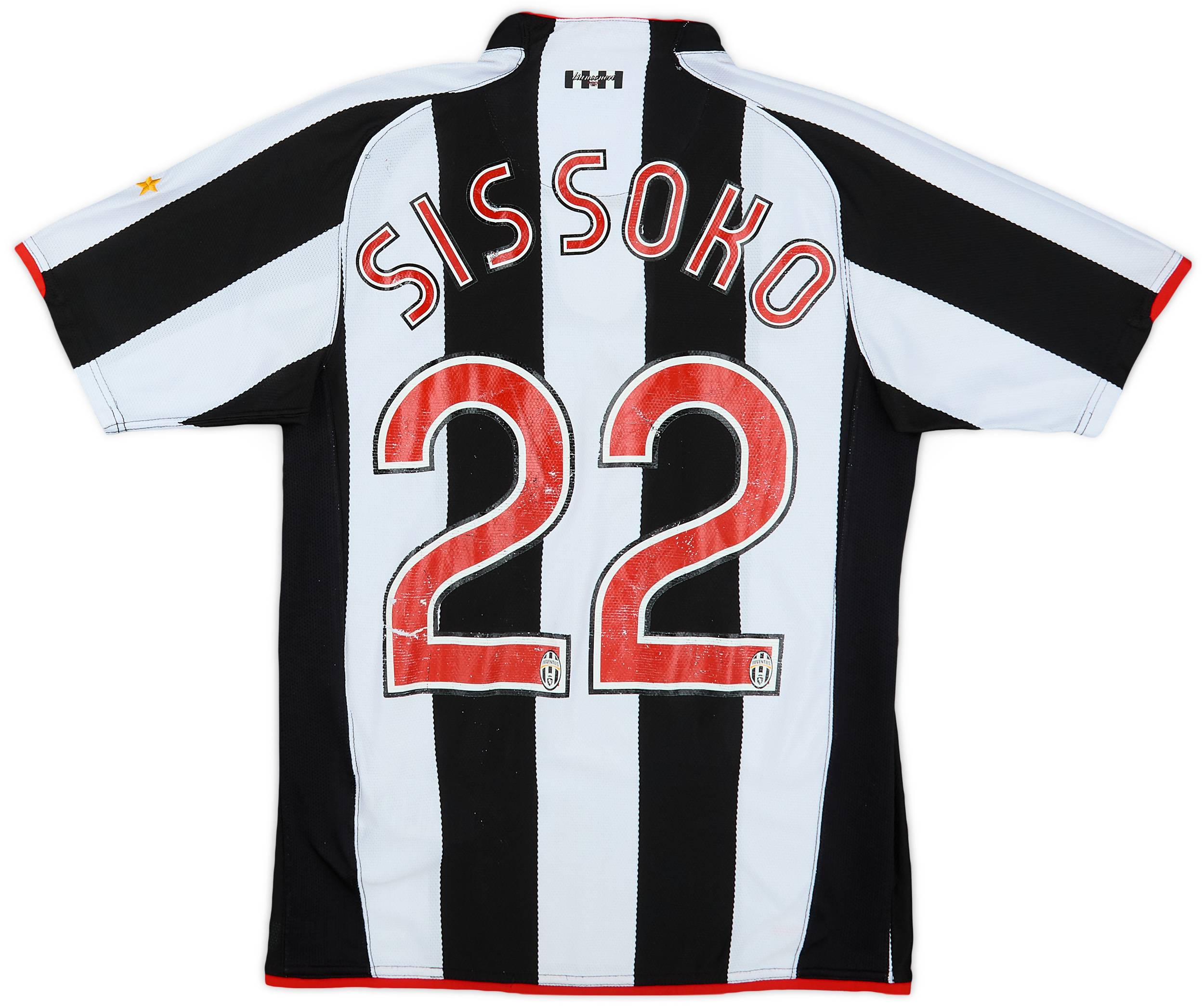 2007-08 Juventus Home Shirt Sissoko #22 - 6/10 - (S)