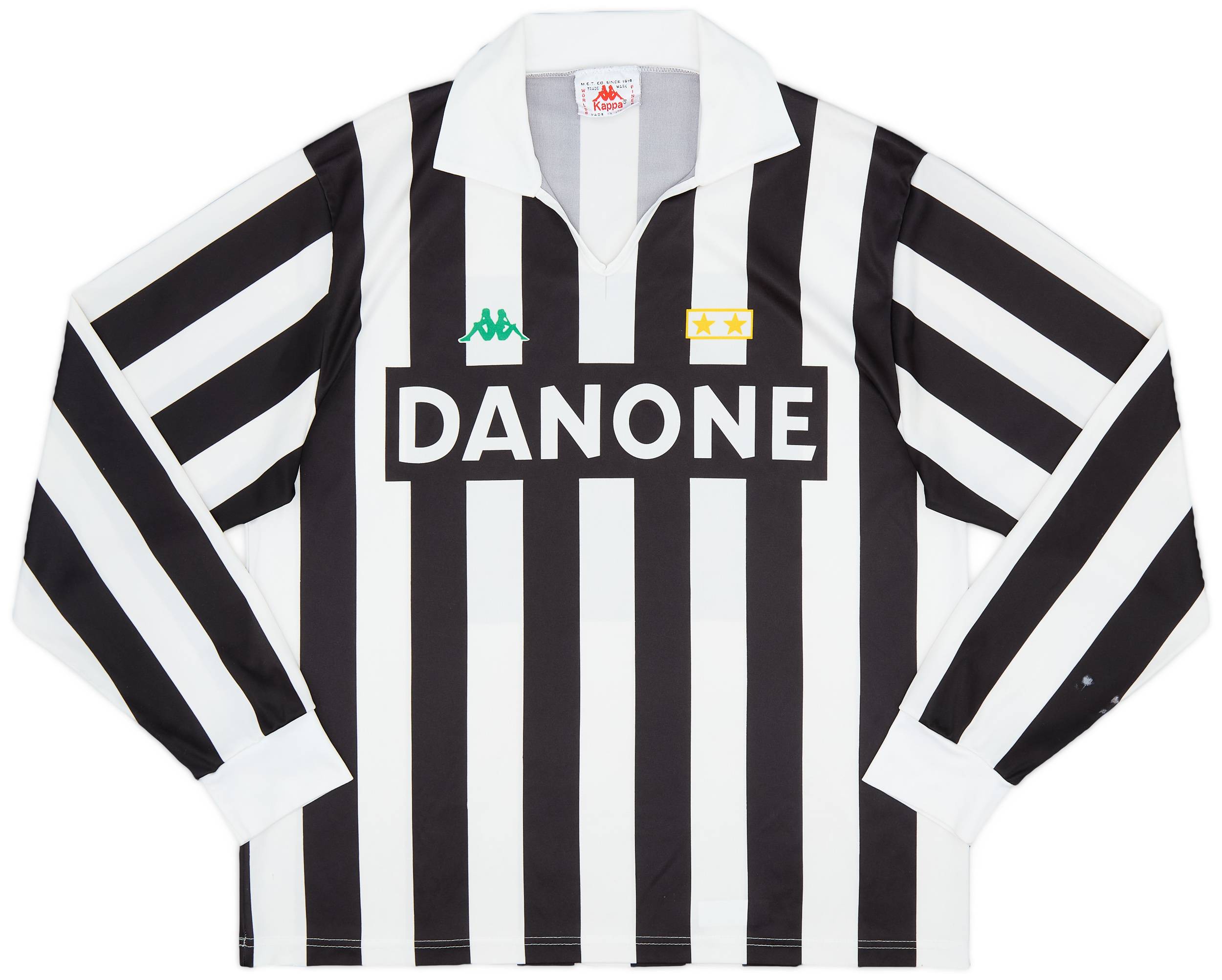 1992-94 Juventus Basic Home L/S Shirt - 7/10 - (L)