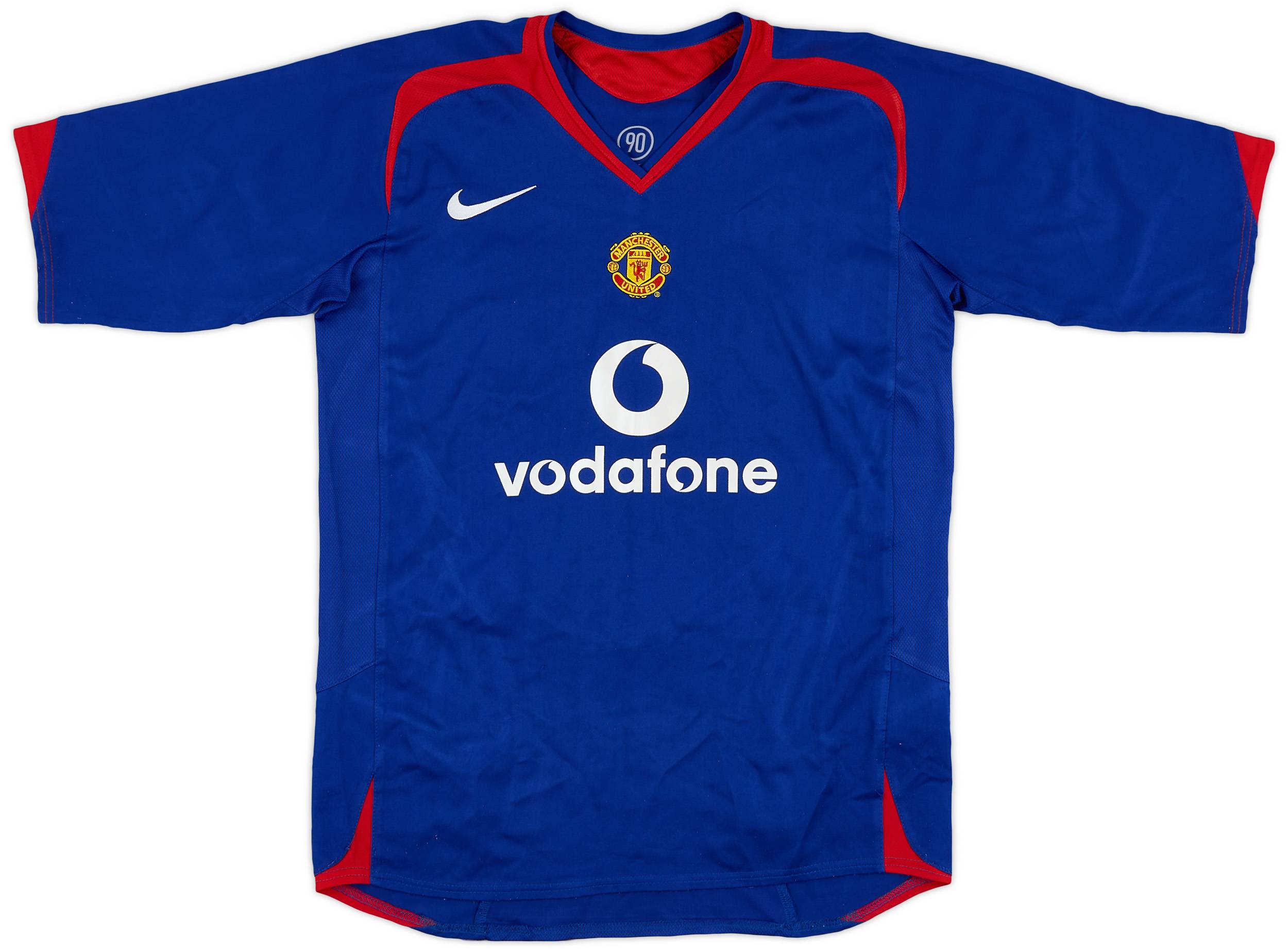2005-06 Manchester United Away Shirt - 8/10 - (XL.Boys)