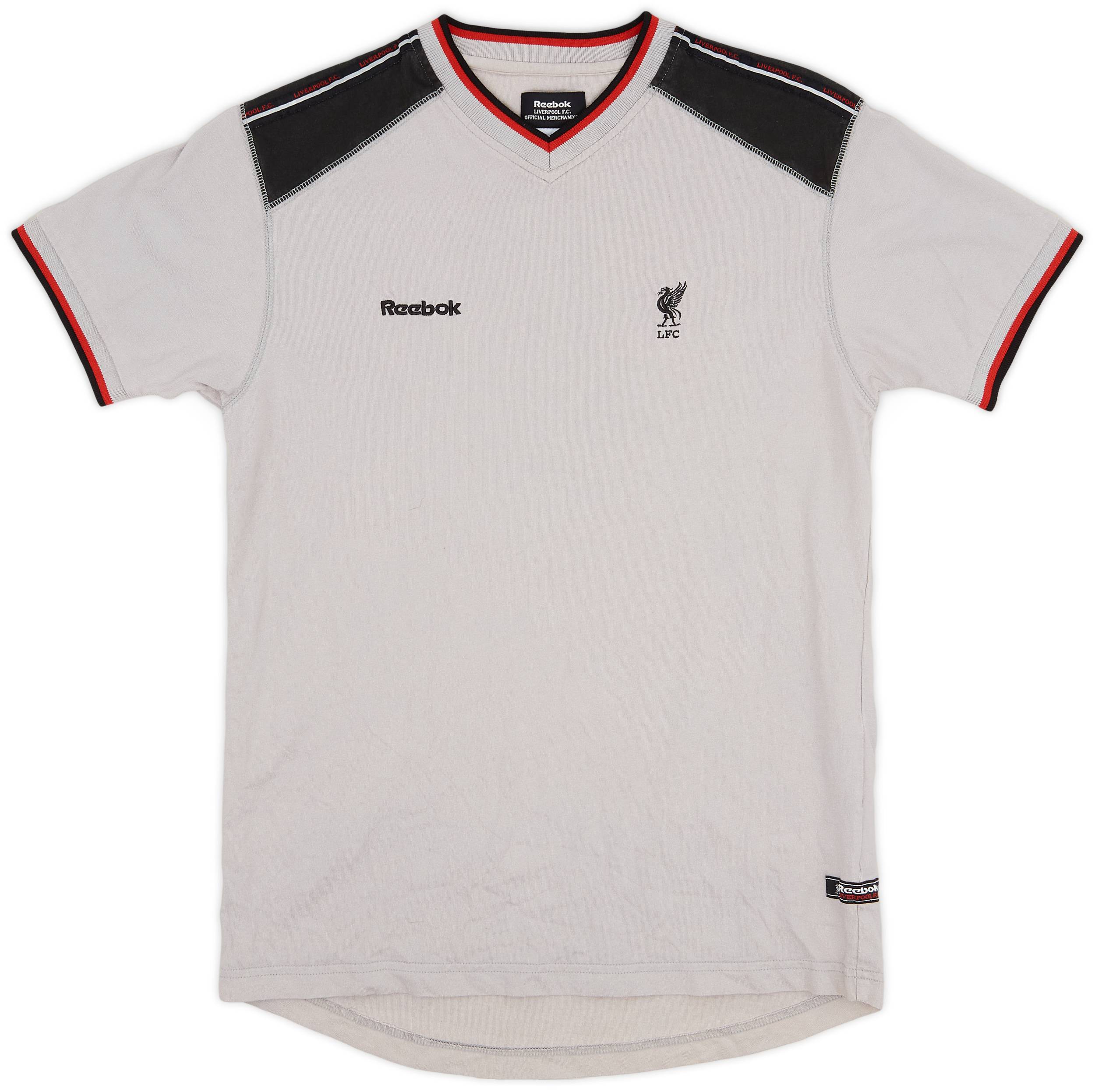 2002-04 Liverpool Reebok Training Shirt - 8/10 - (XL.Boys)