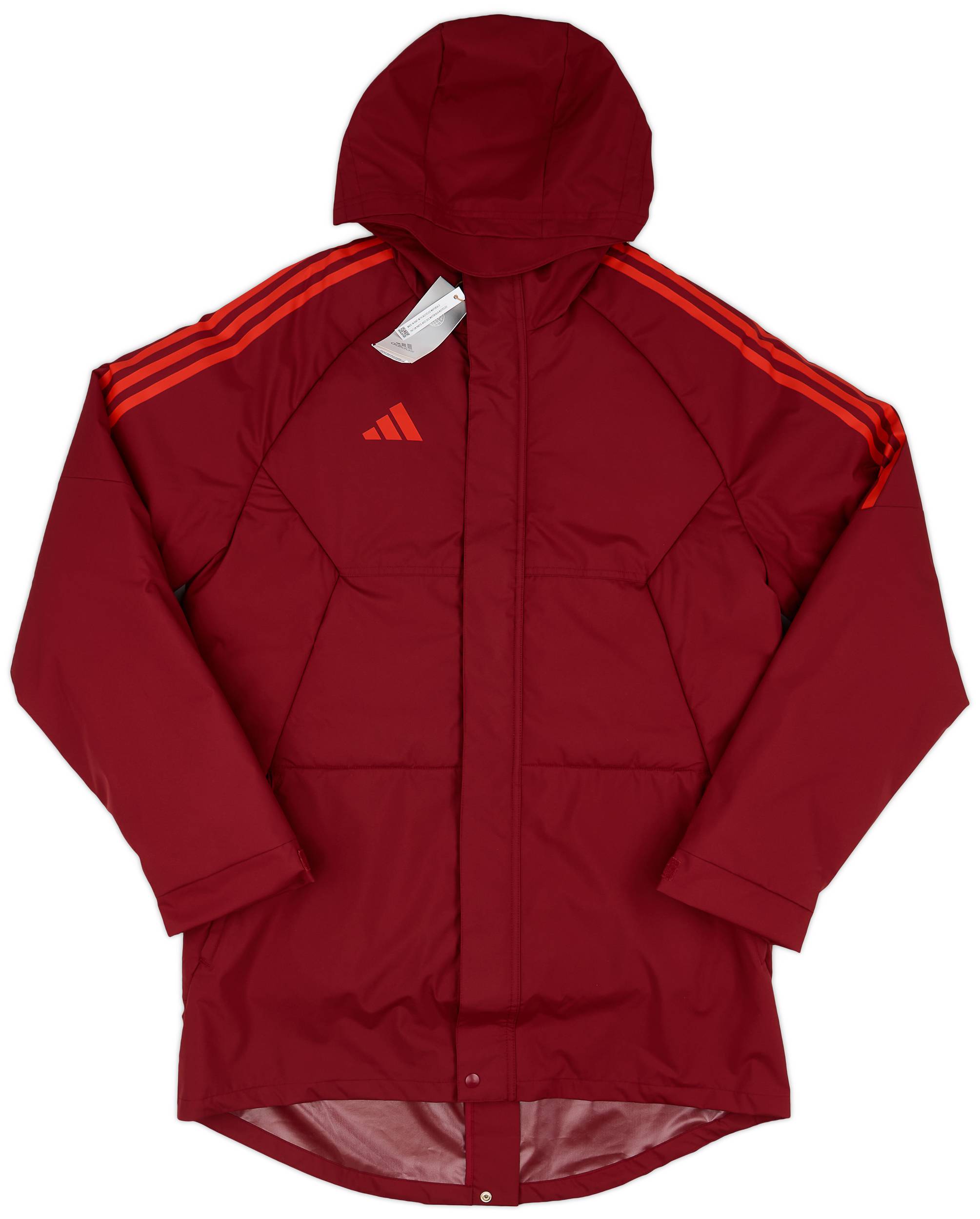 Adidas stadium parka outlet