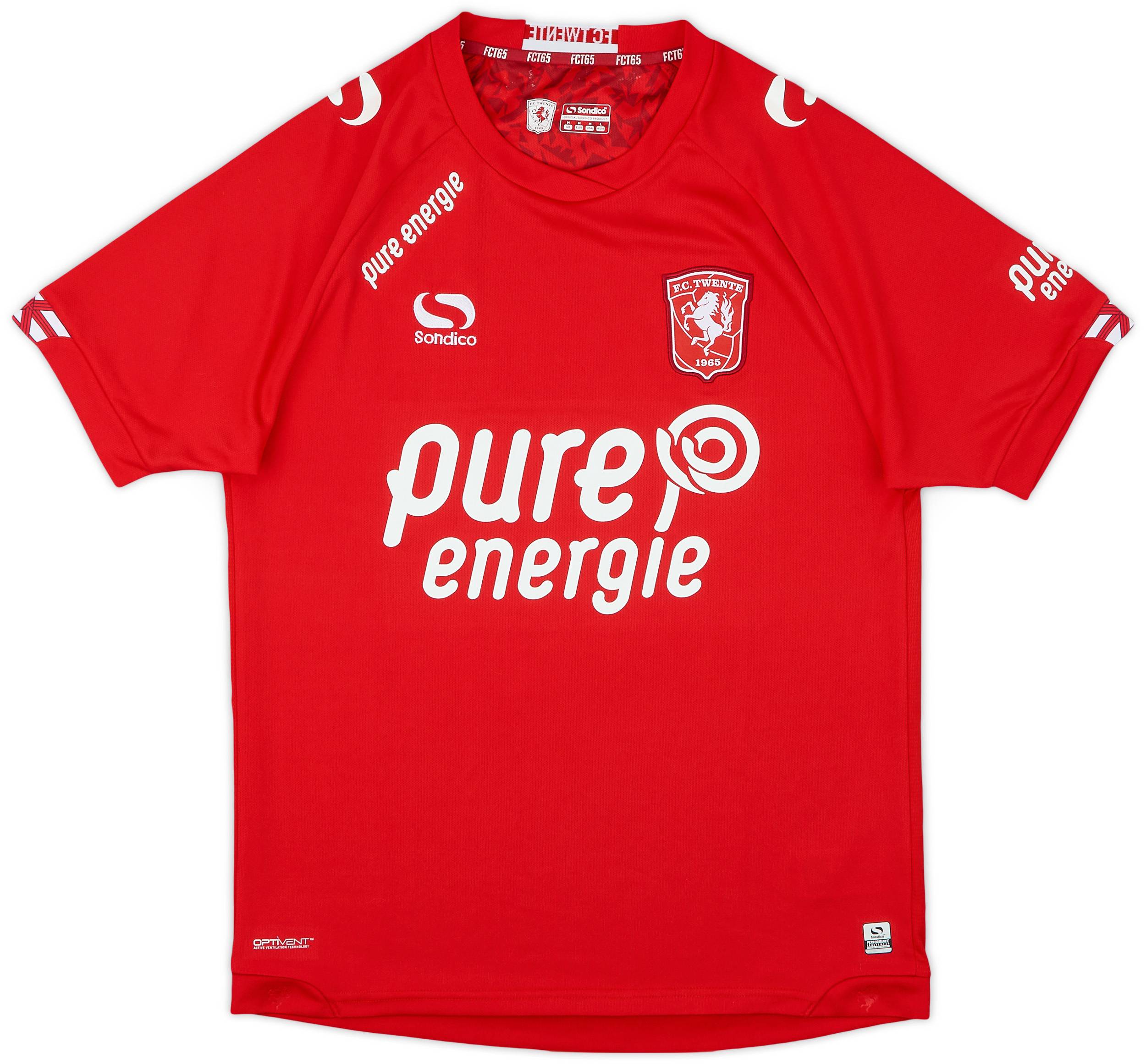 2017-18 FC Twente Home Shirt - 9/10 - (M)