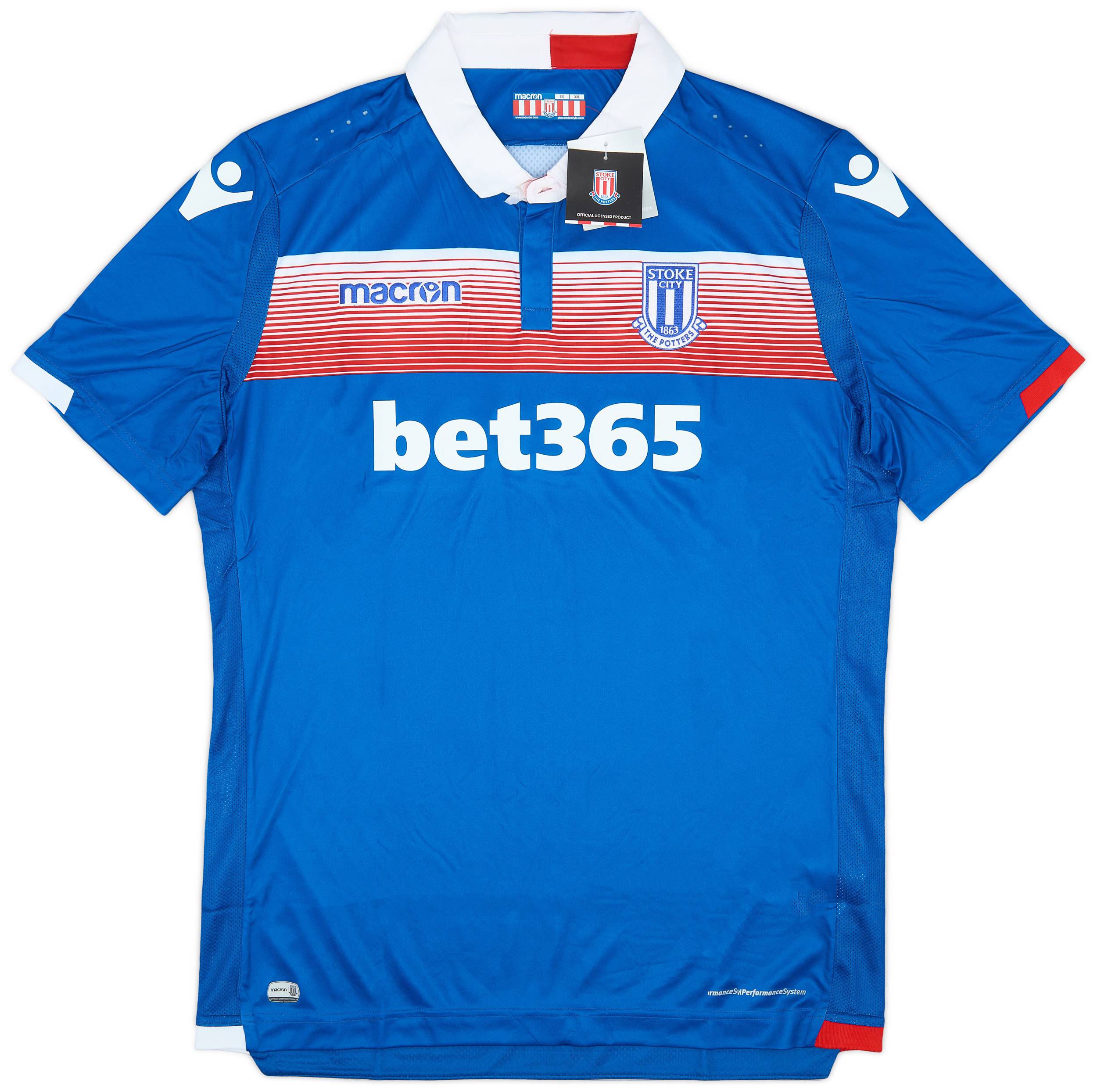 2017-18 Stoke City Away Shirt (XXL)