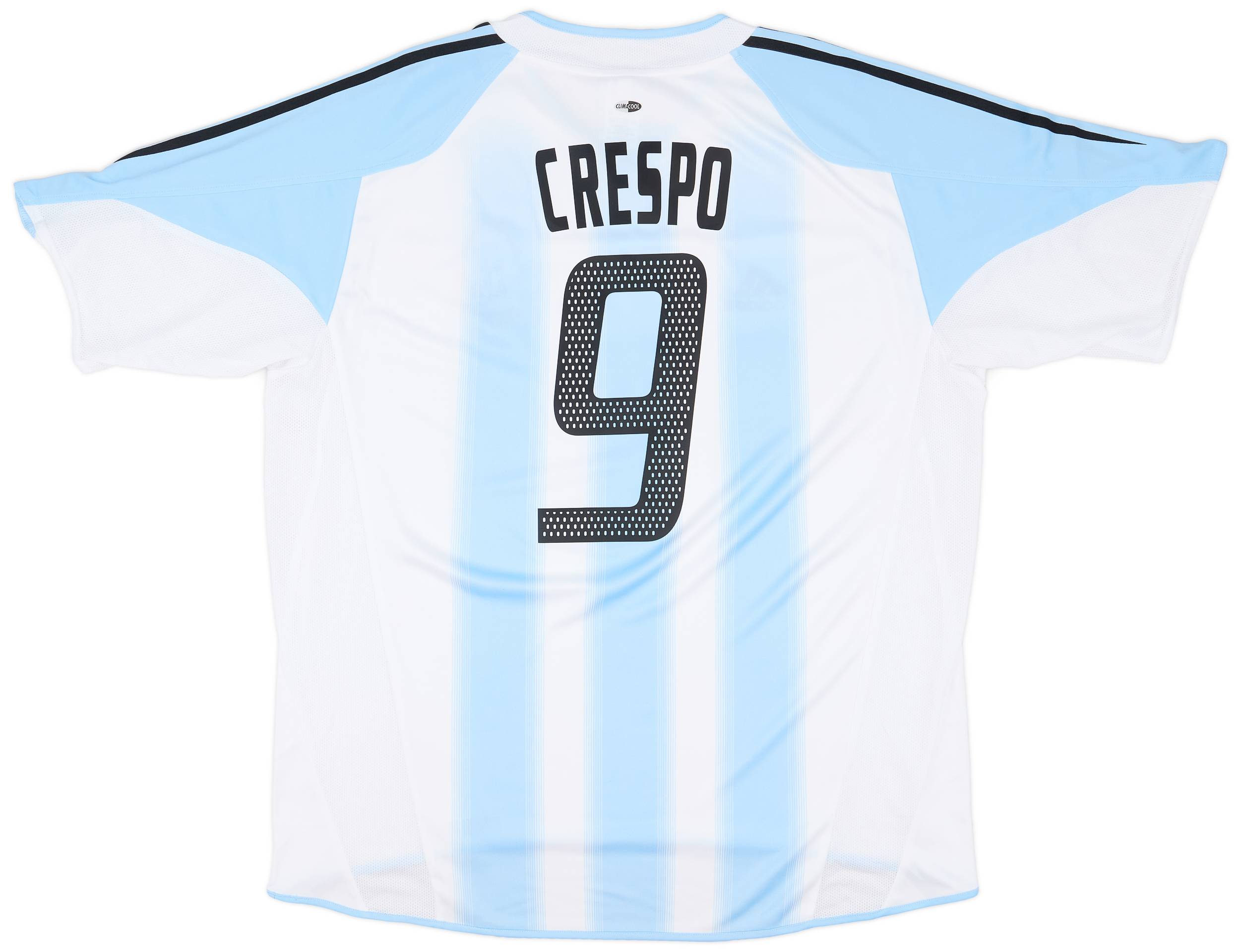 2004-05 Argentina Home Shirt Crespo #9 - 9/10 - (XL)
