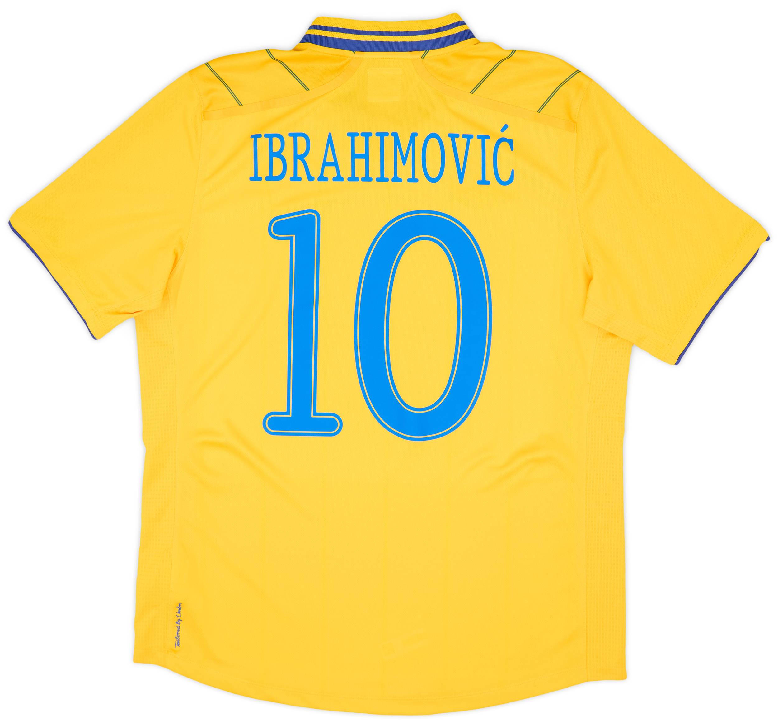 2012-13 Sweden Home Shirt Ibrahimovic #10 (L)