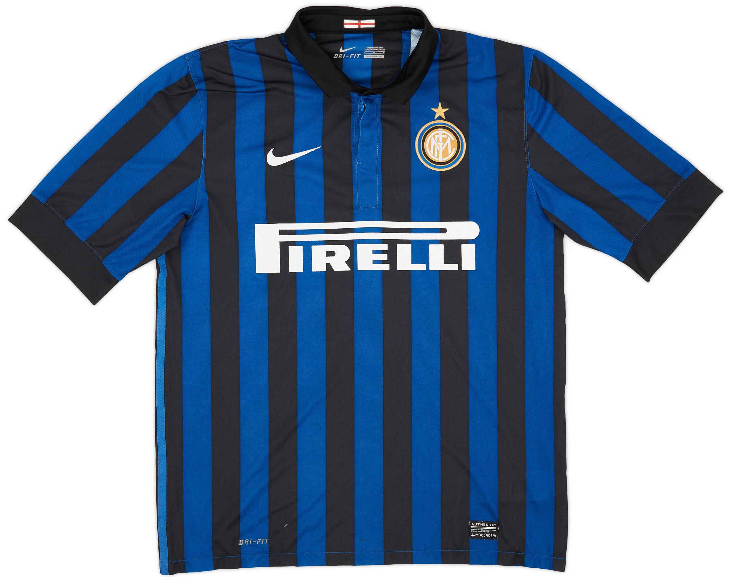 2011-12 Inter Milan Home Shirt - 8/10 - (L)