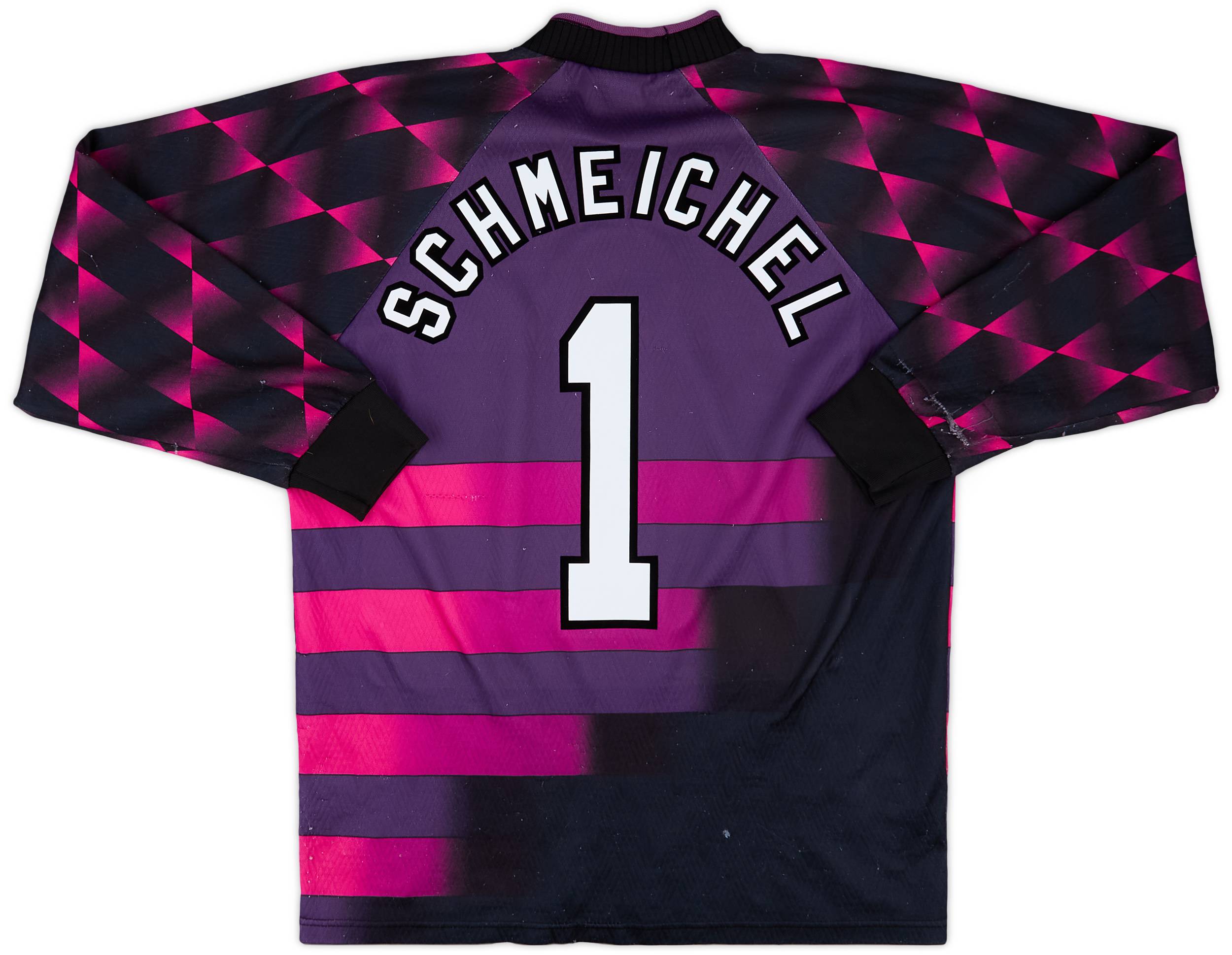 1996-97 Manchester United GK Shirt Schmeichel #1 - 5/10 - (M)