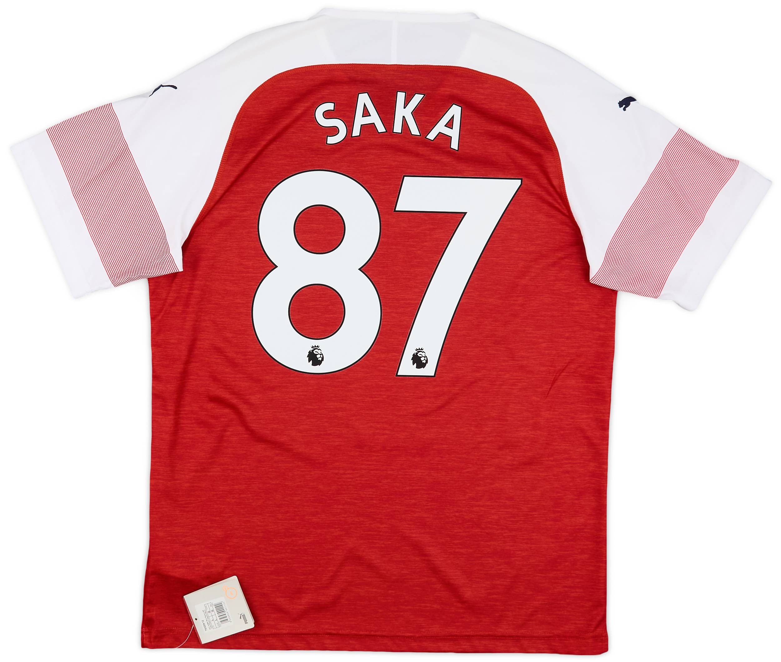 2018-19 Arsenal Home Shirt Saka #87 (L)