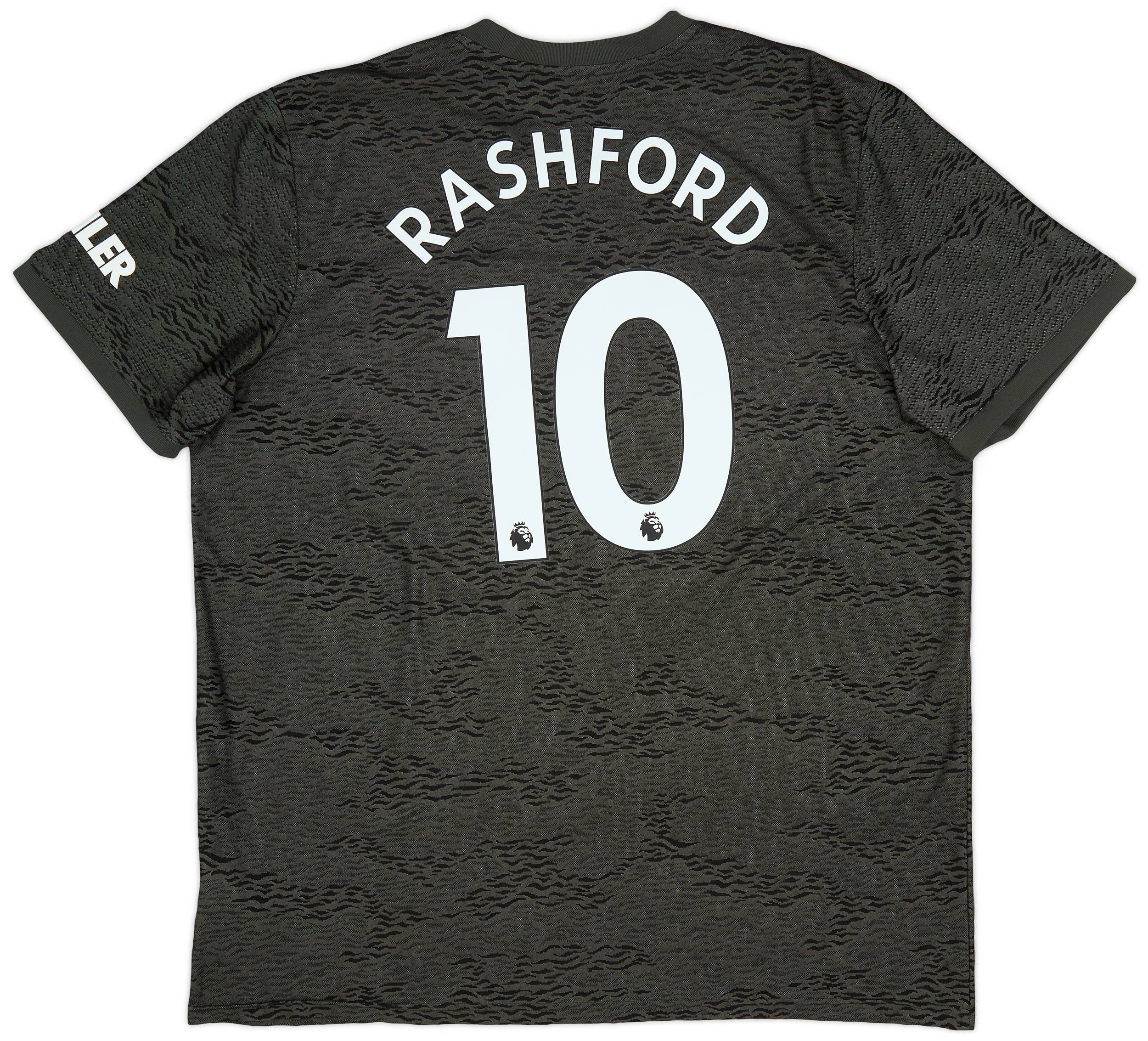 2020-21 Manchester United Away Shirt Rashford #10 - 9/10 - (XXL)
