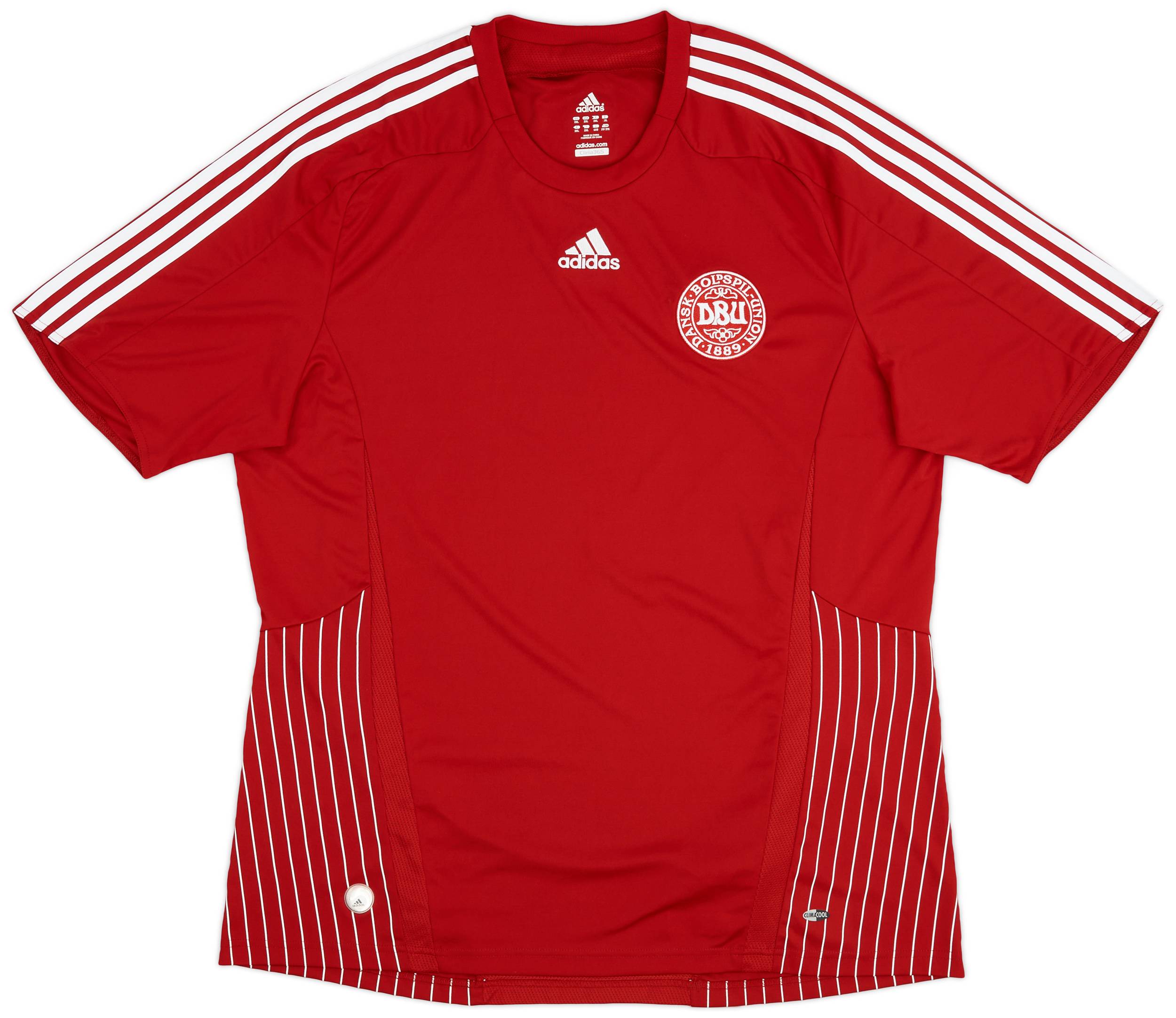 2007-10 Denmark Home Shirt - 9/10 - (XXL)