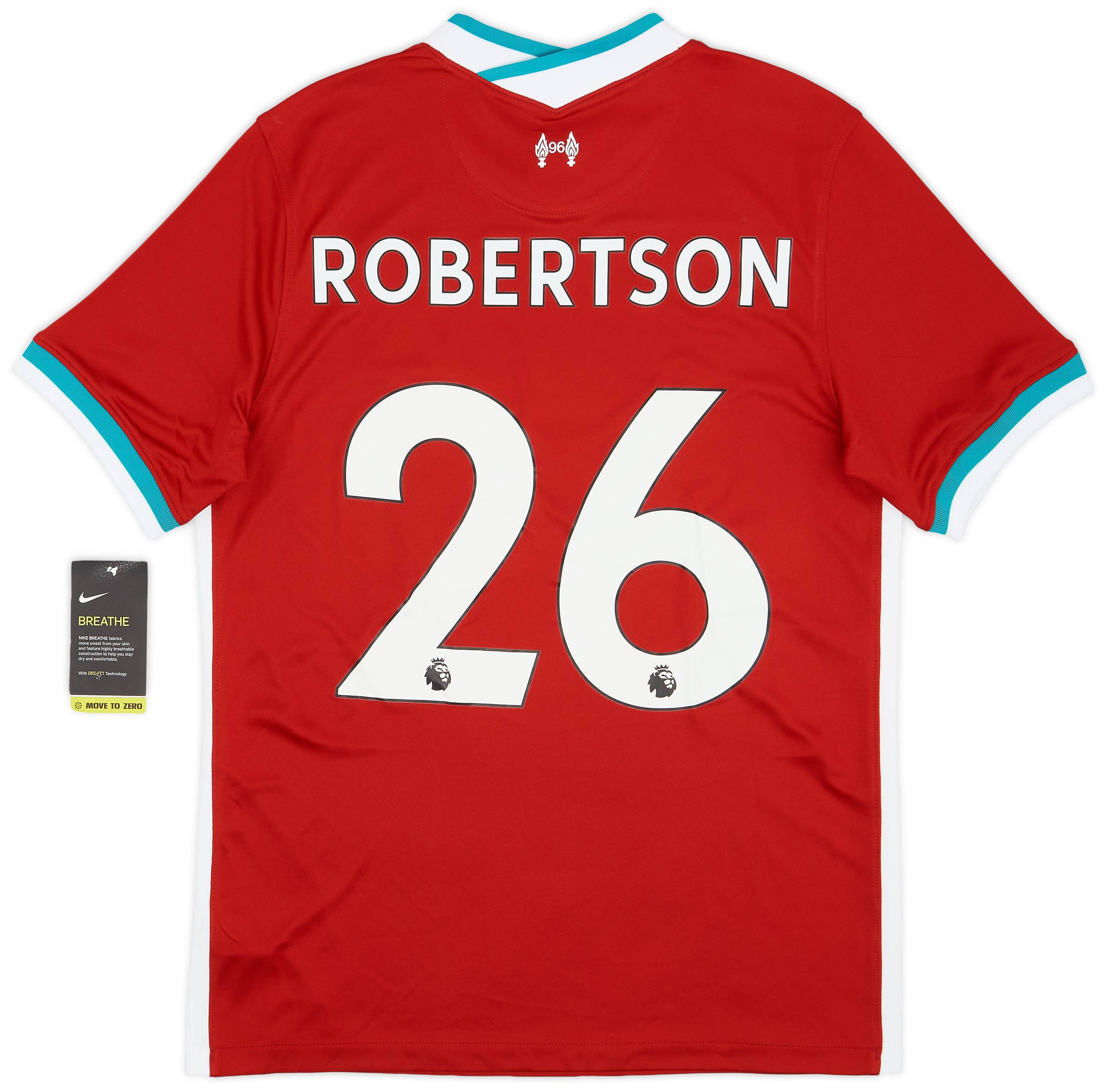 2020-21 Liverpool Home Shirt Robertson #26 (M)