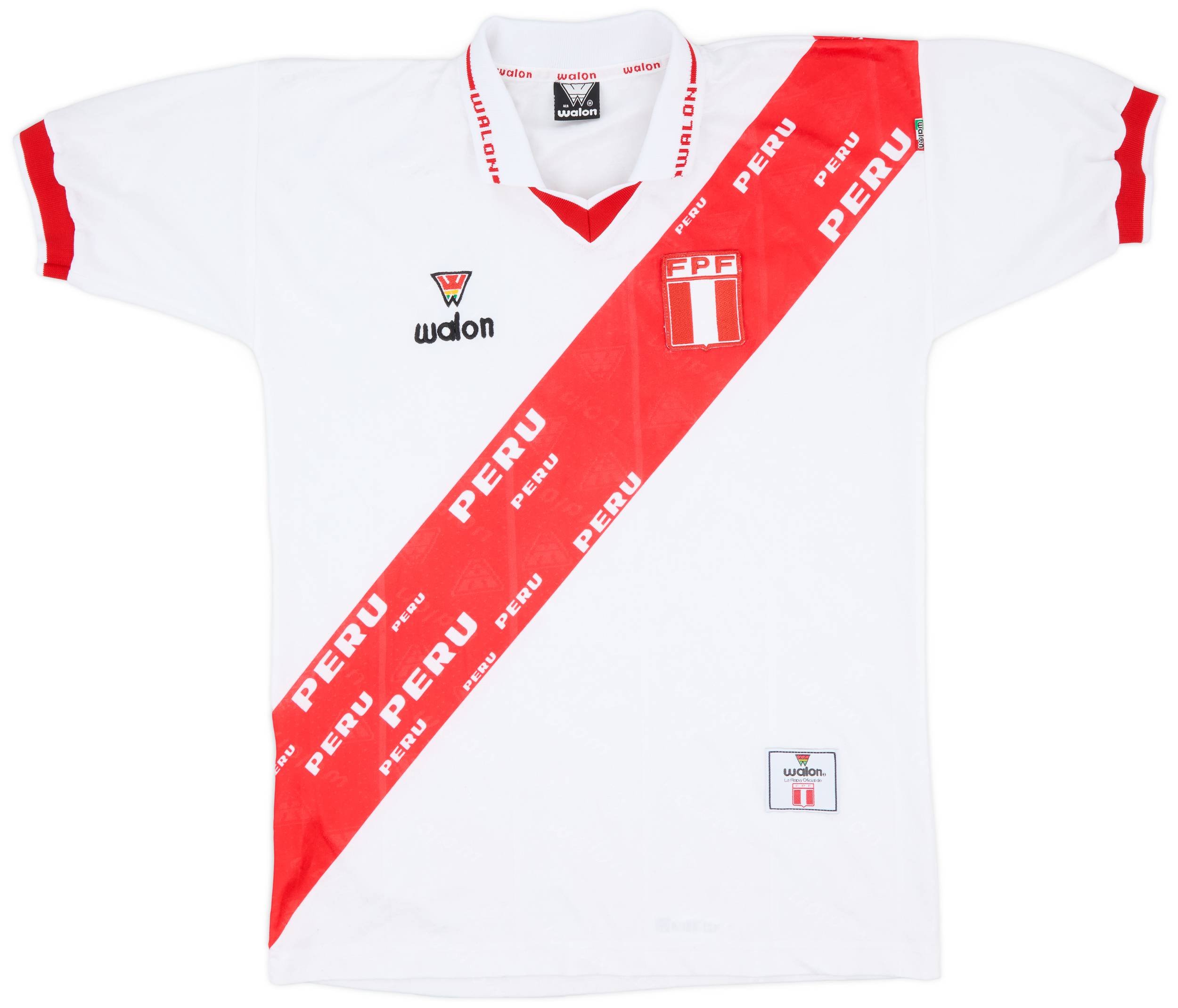 2000-01 Peru Home Shirt - 9/10 - (M)