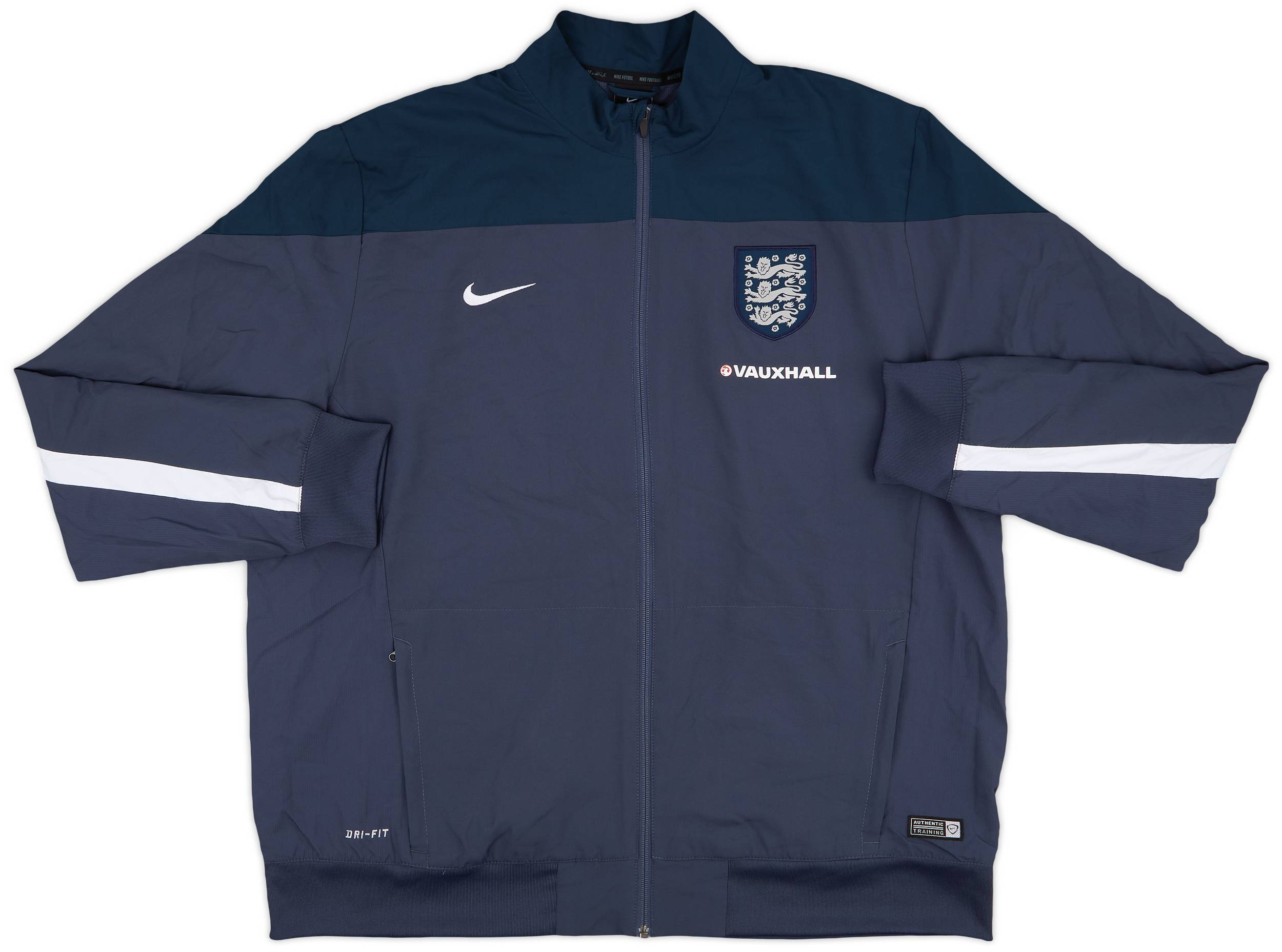 2014-15 England Nike Track Jacket - 8/10 - (XXL)