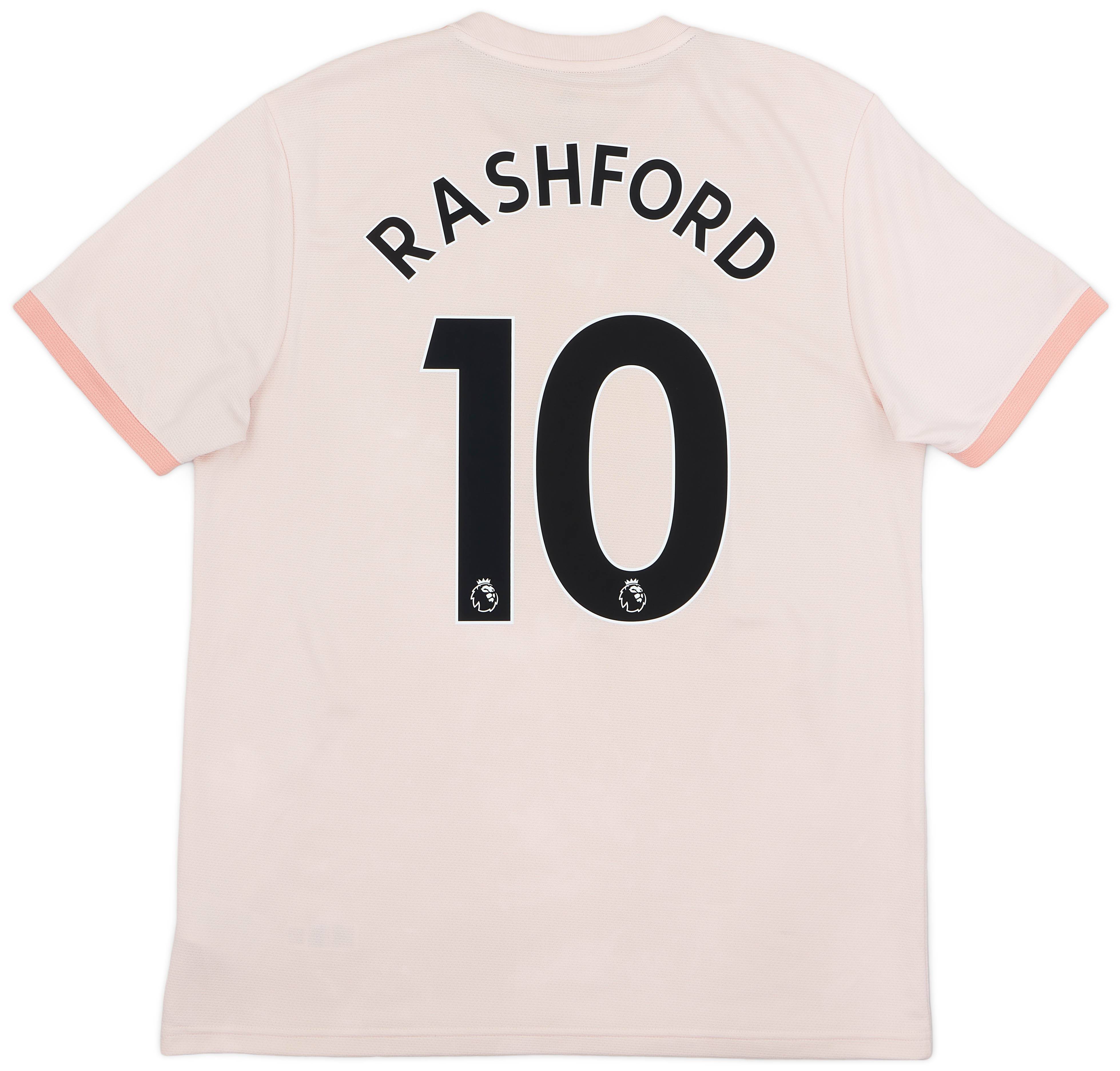 2018-19 Manchester United Away Shirt Rashford #10 - 6/10 - (L)