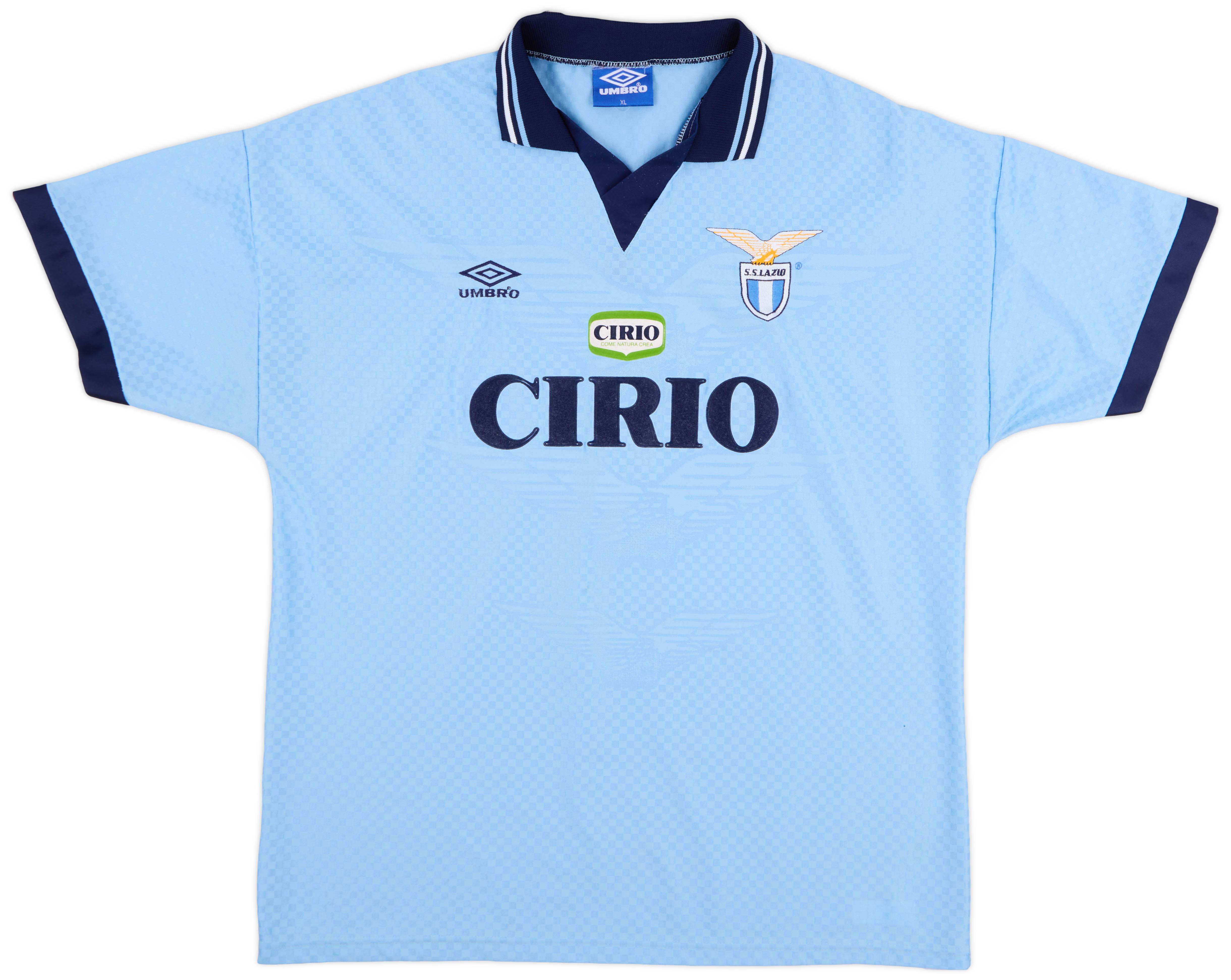1996-97 Lazio Home Shirt - 8/10 - (XL)