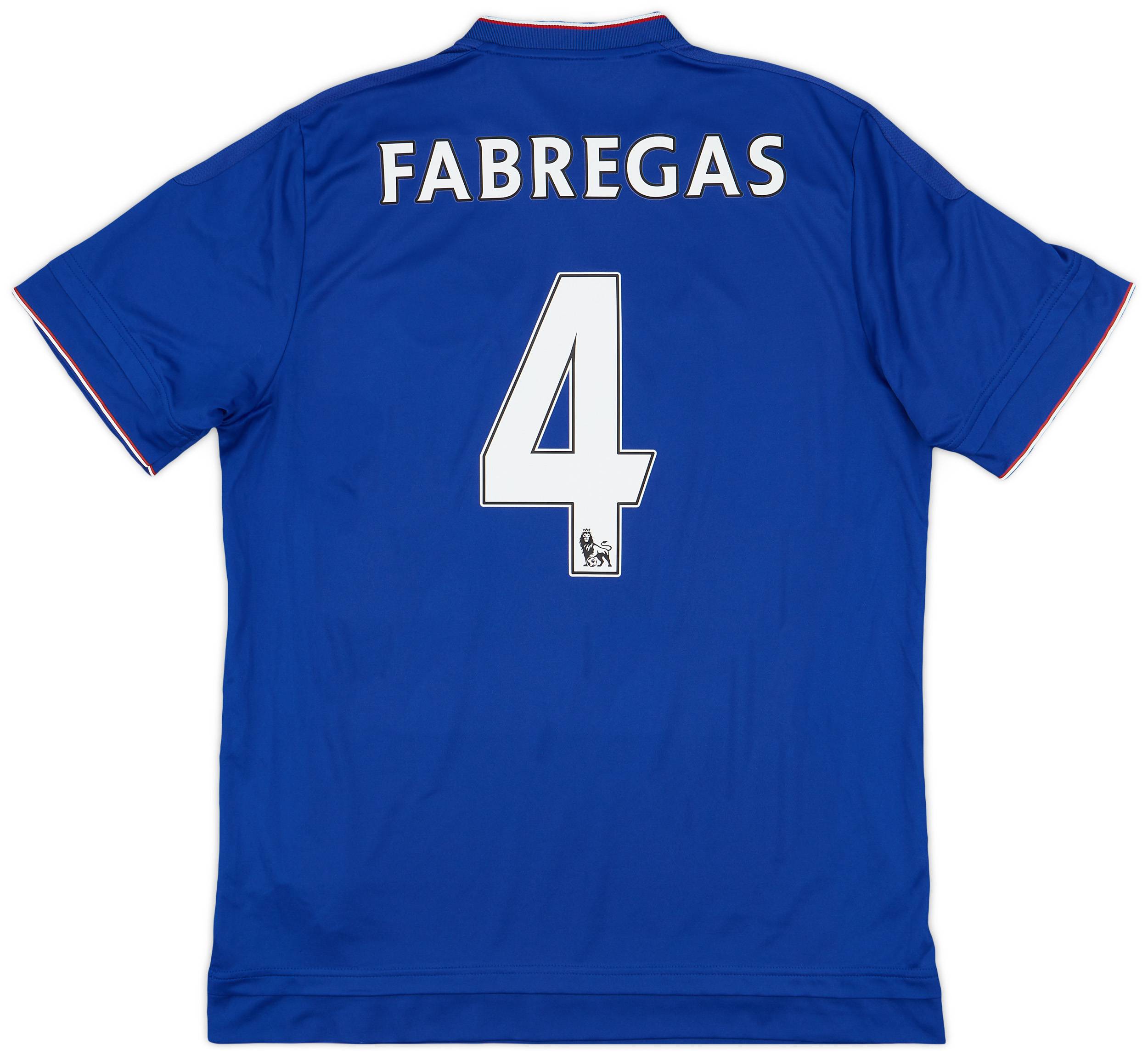 2015-16 Chelsea Home Shirt Fabregas #4 - 9/10 - (L)