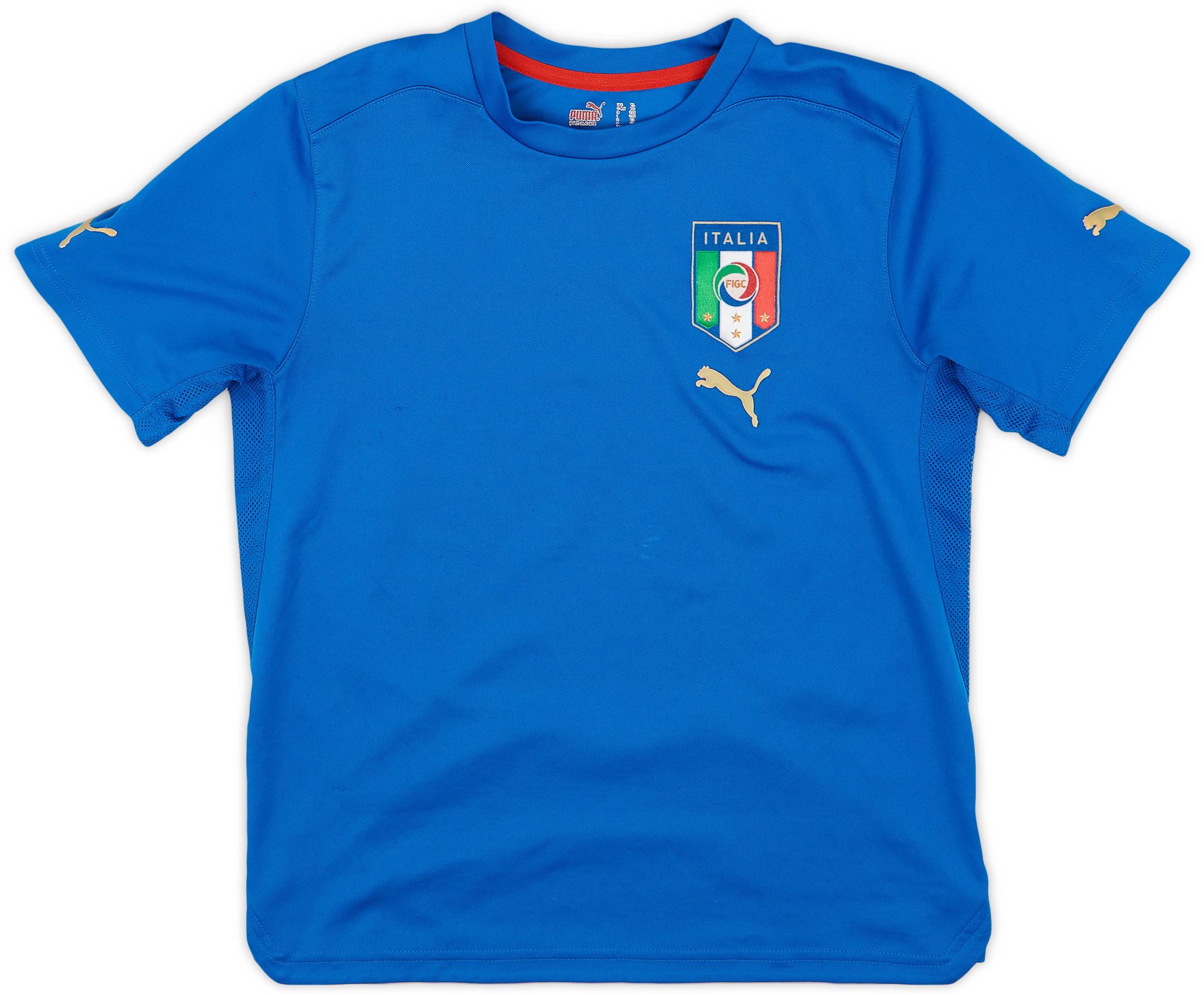 2006-07 Italy Puma Training Shirt - 6/10 - (L.Boys)