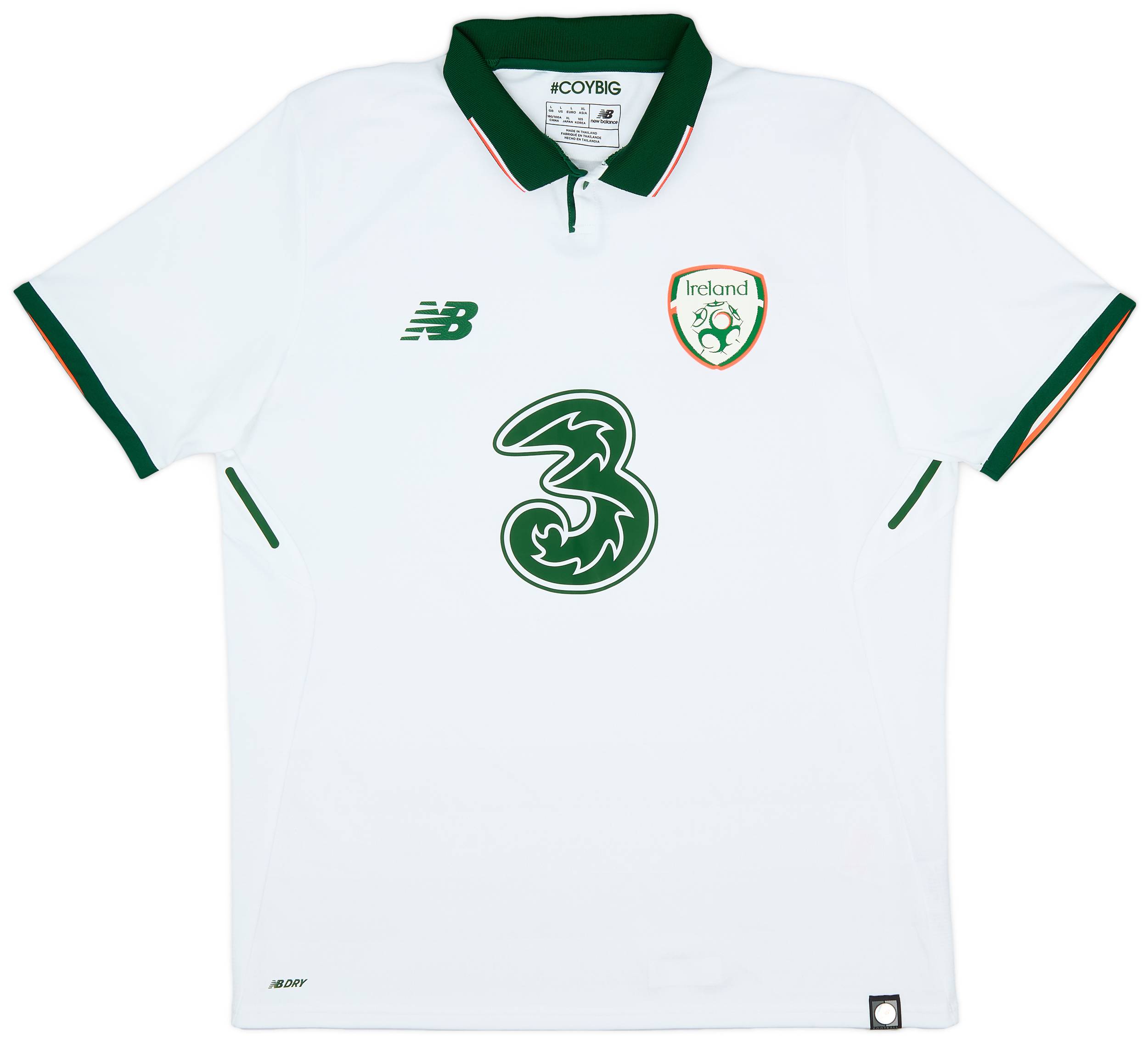 2017-18 Ireland Away Shirt - 9/10 - (L)