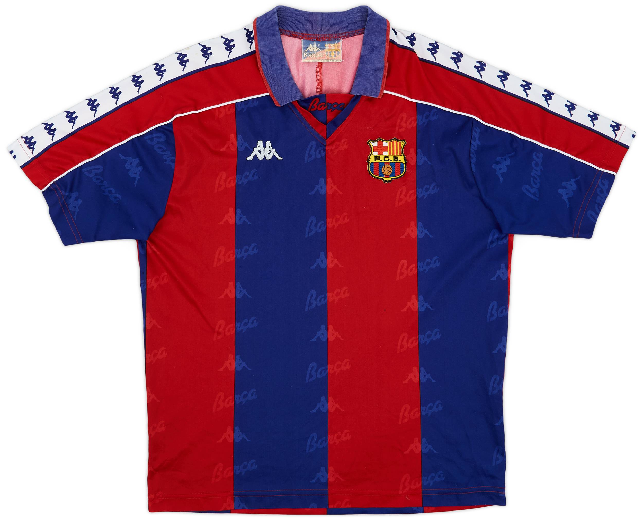 1992-95 Barcelona Home Shirt - 8/10 - (M)