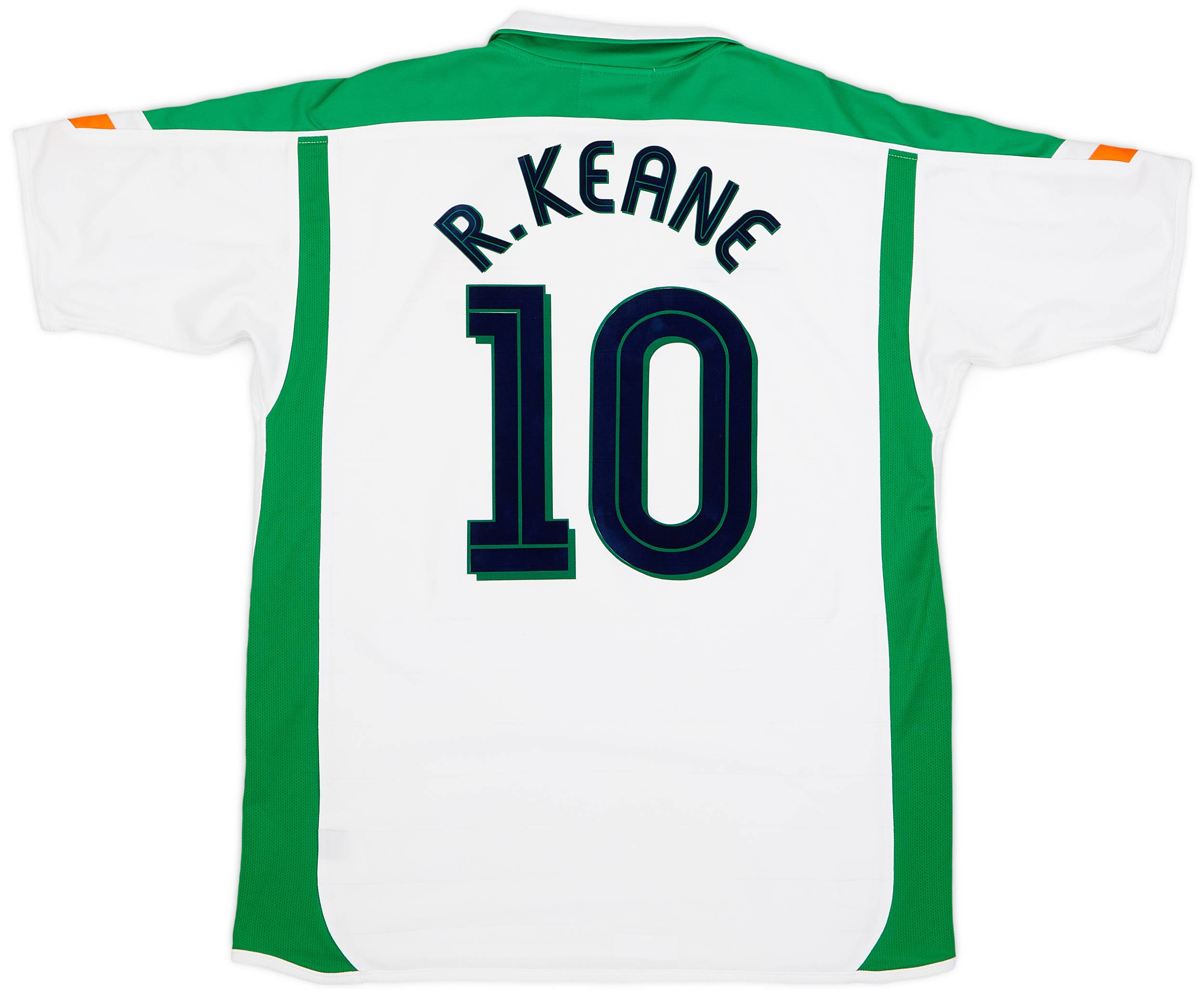 2003-05 Ireland Away Shirt R.Keane #10 - 9/10 - (XL)