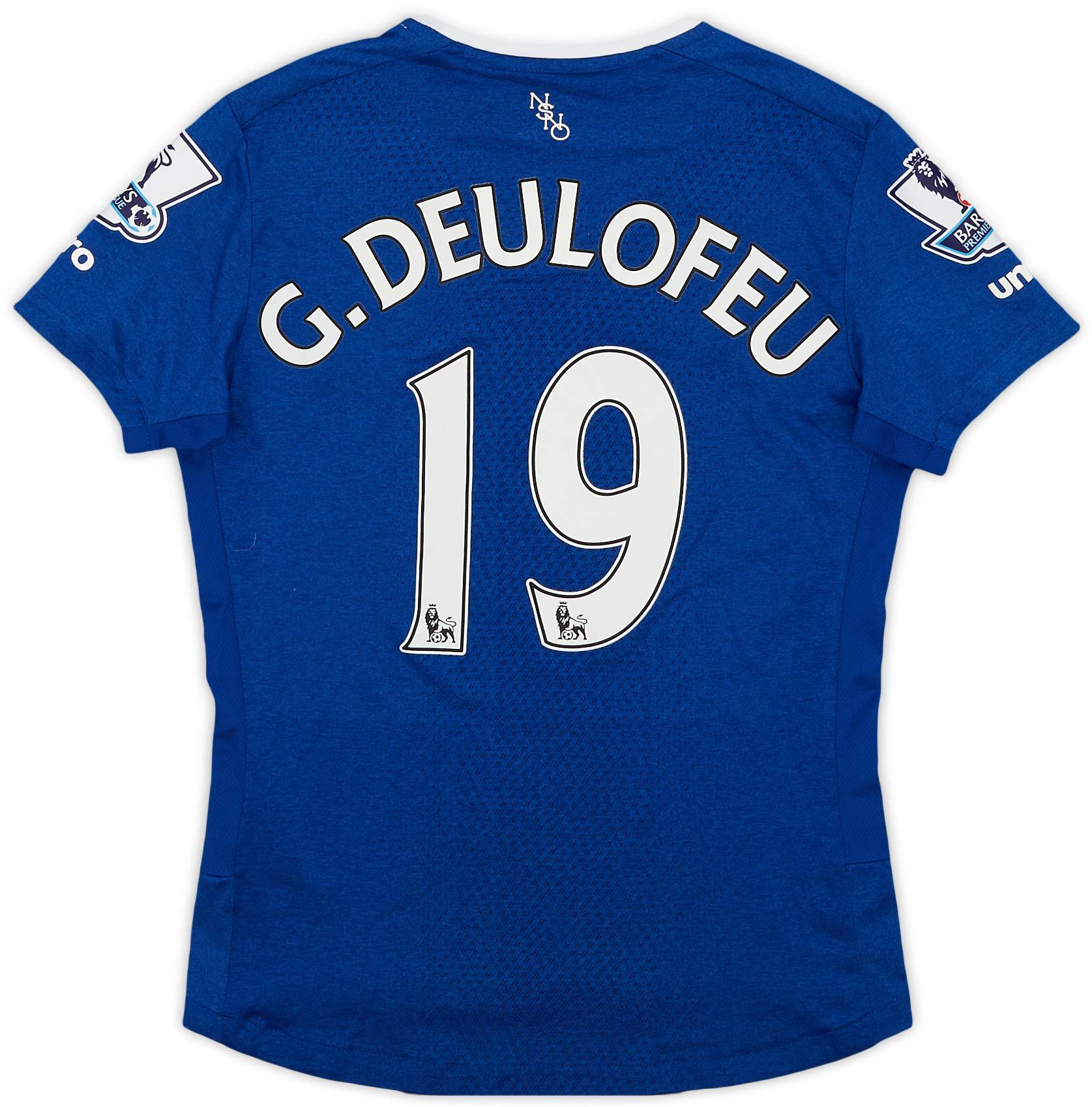 2015-16 Everton Home Shirt G. Deulofeu #19 - 8/10 - (S.Boys)