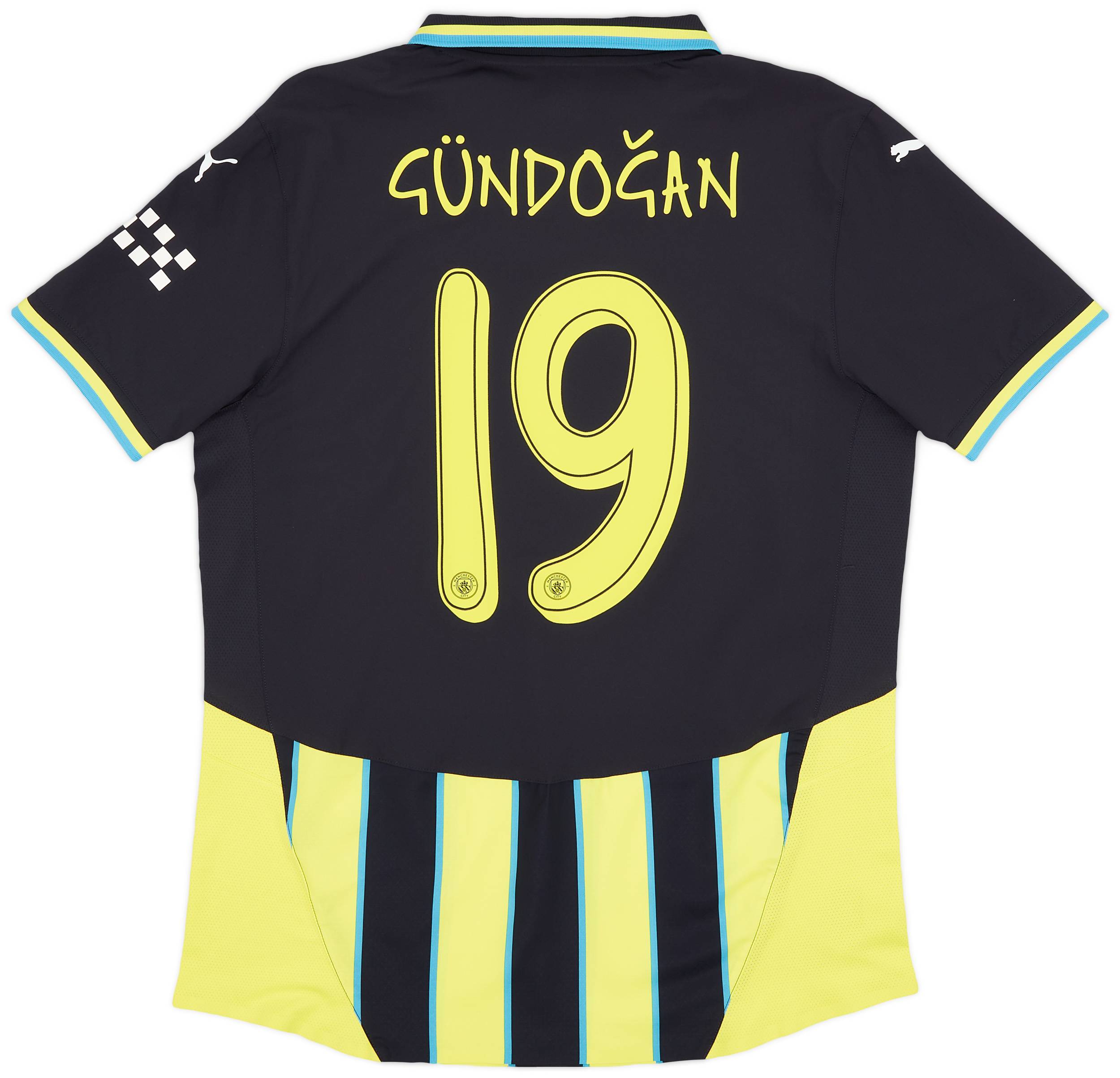 2024-25 Manchester City Authentic Away Shirt Gundogan #19