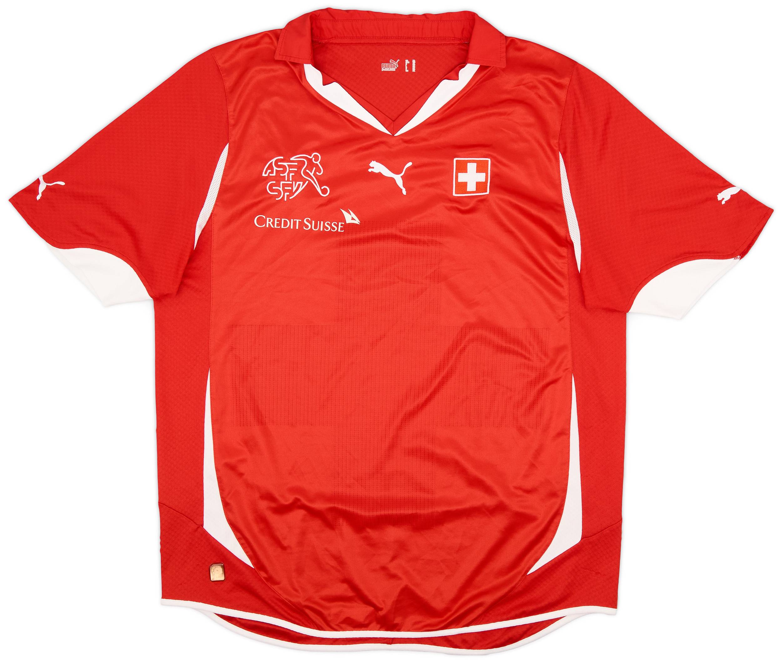 2010-11 Switzerland Home Shirt - 8/10 - (XL)