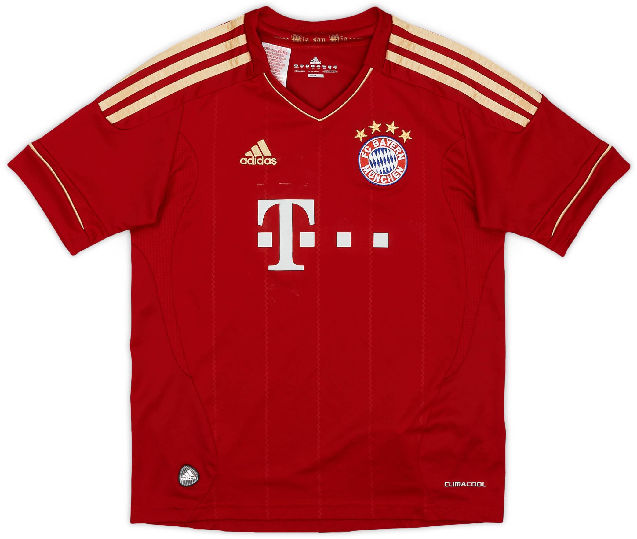 2011-13 Bayern Munich Home Shirt - 5/10 - (M.Boys)