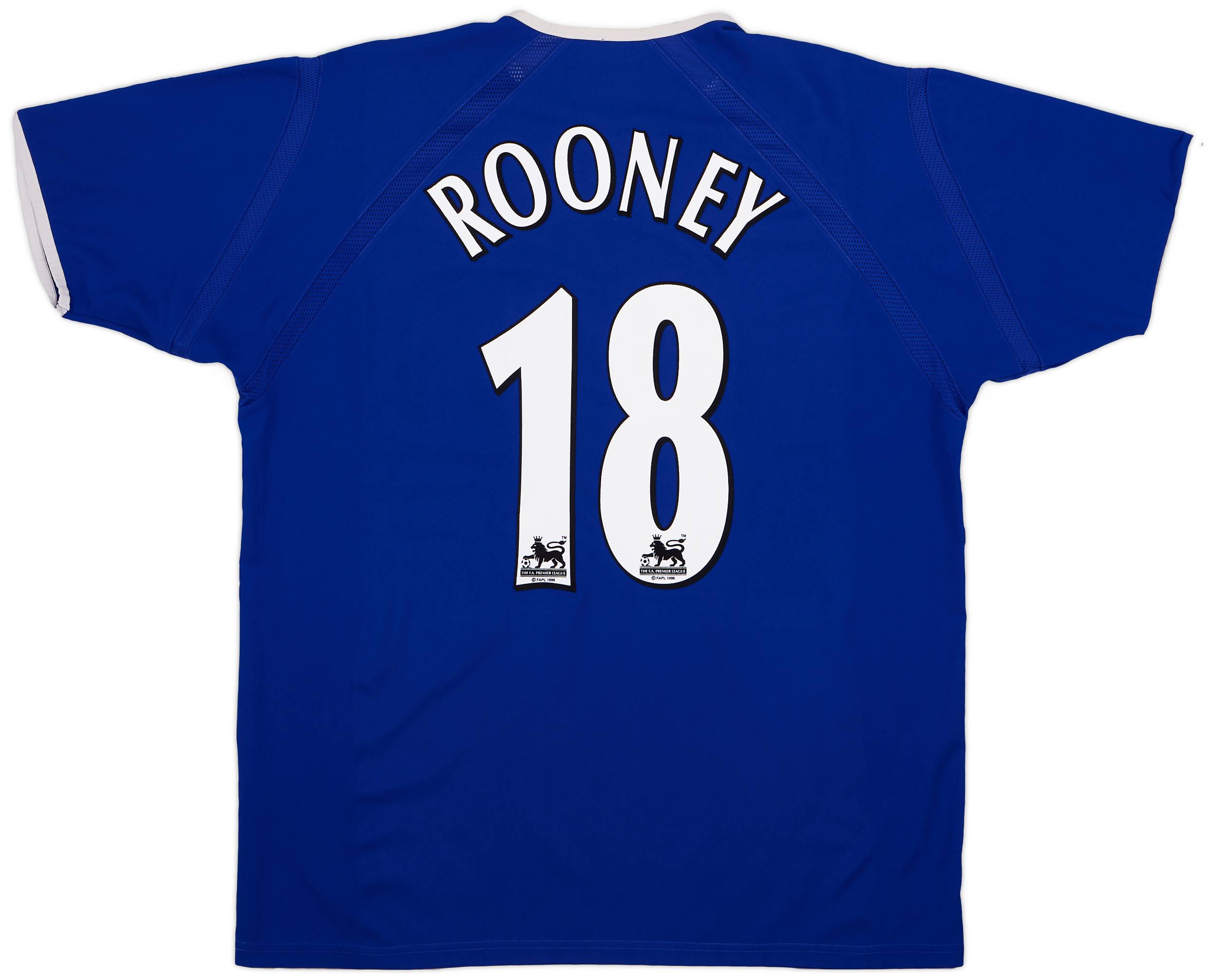 2003-04 Everton Home Shirt Rooney #18 - 9/10 - (L)