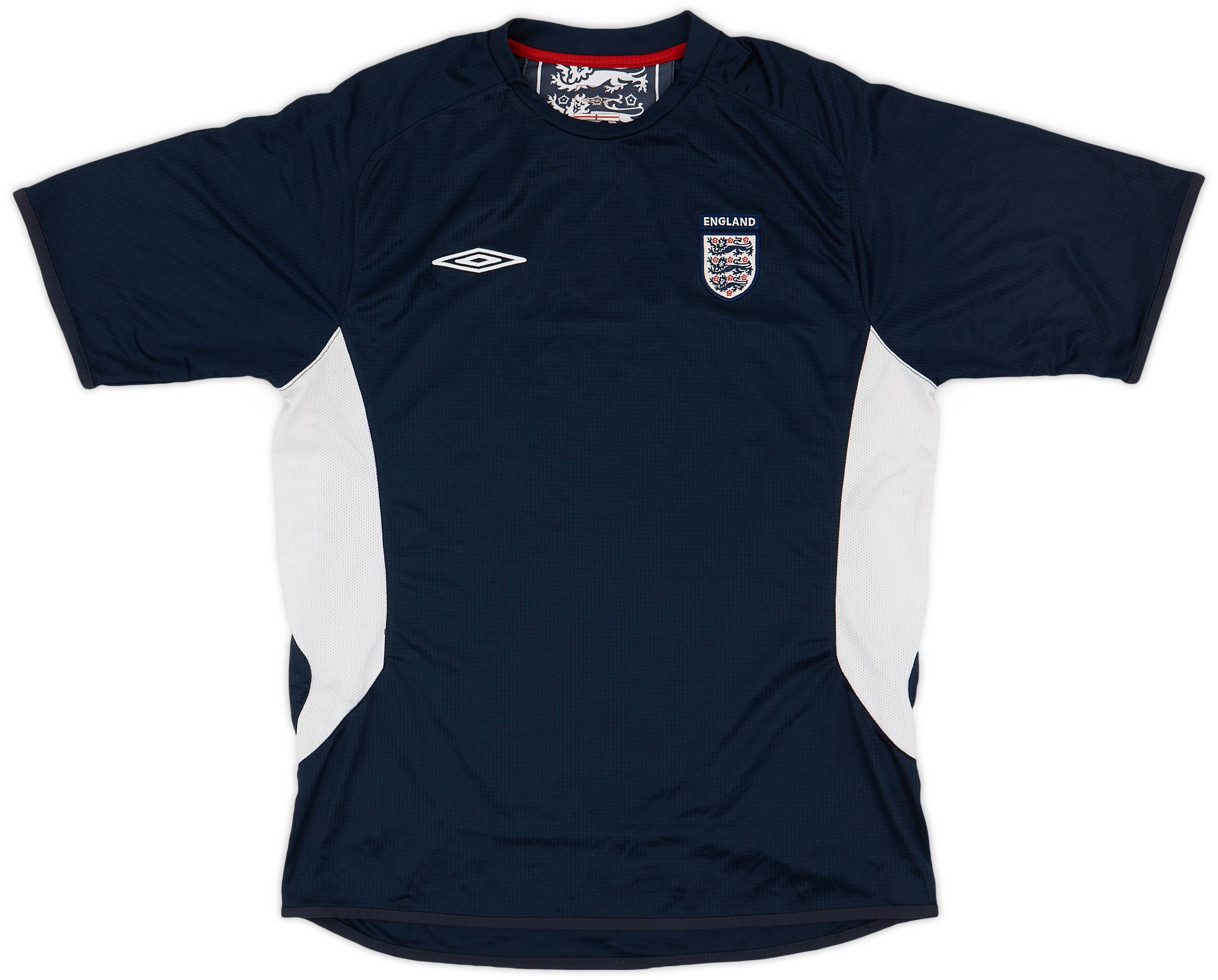2005-06 England Umbro Training Shirt - 8/10 - (L)