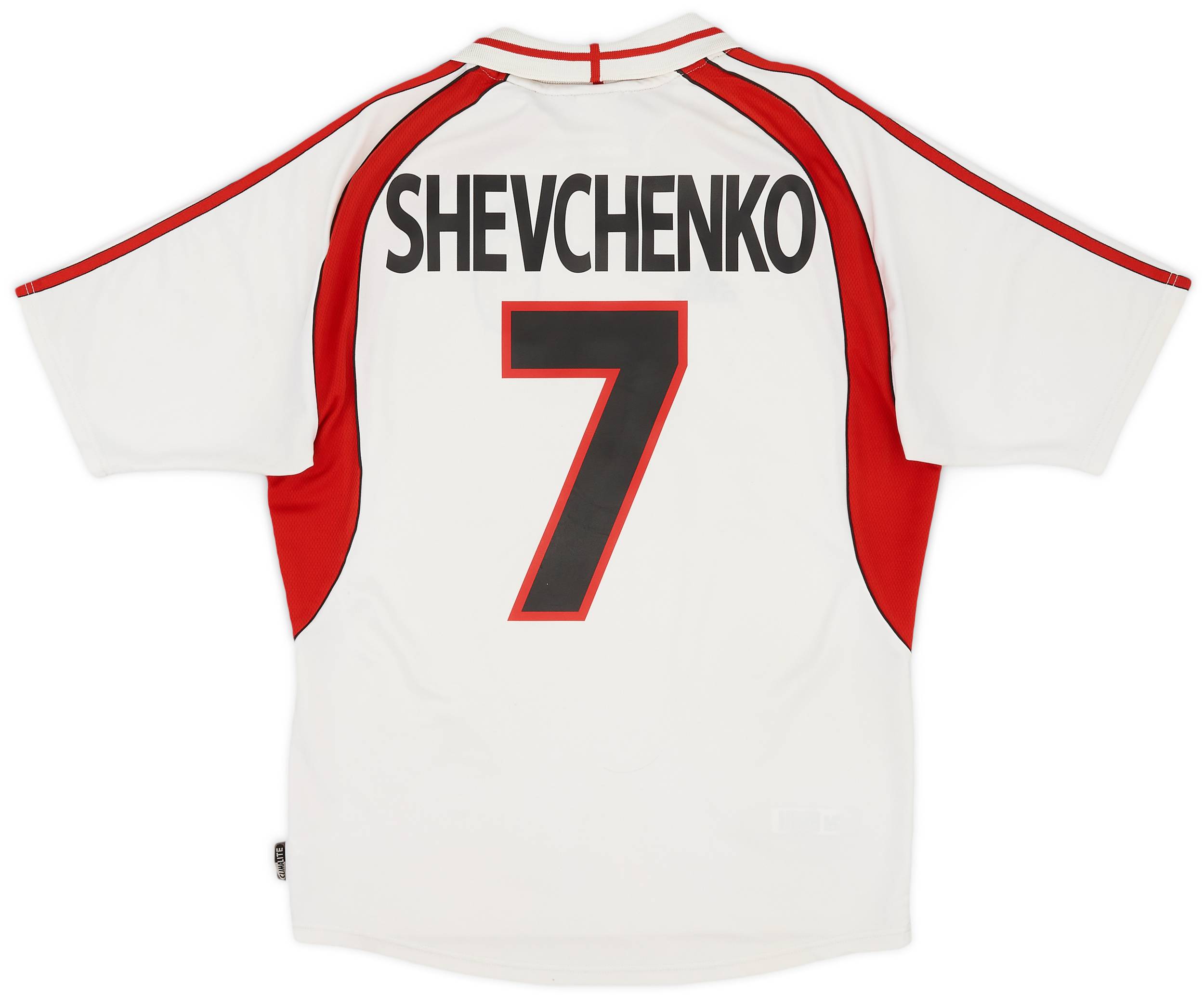 2000-02 AC Milan Away Shirt Shevchenko #7 - 6/10 - (M)