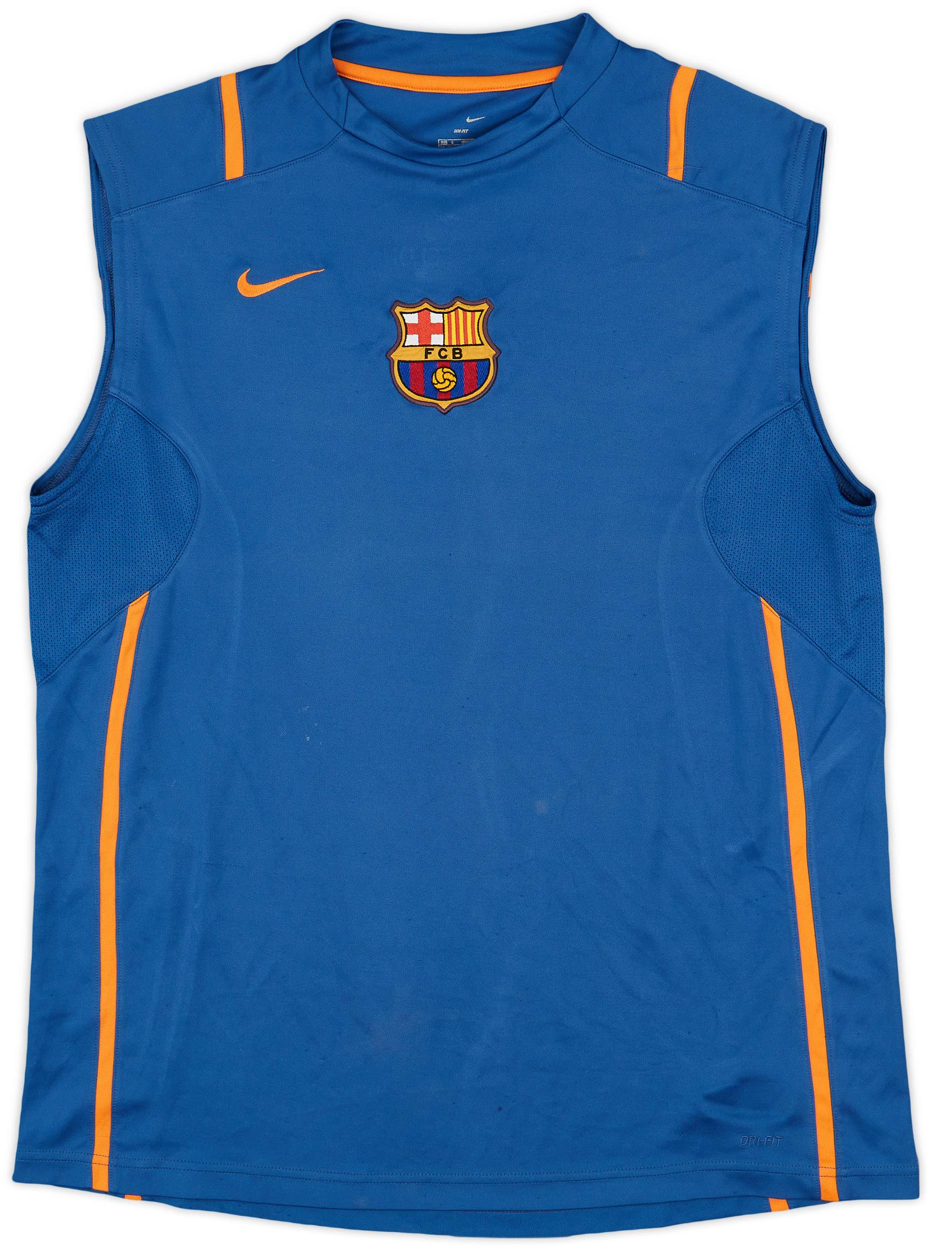 2006-07 Barcelona Nike Training Vest - 5/10 - (L)