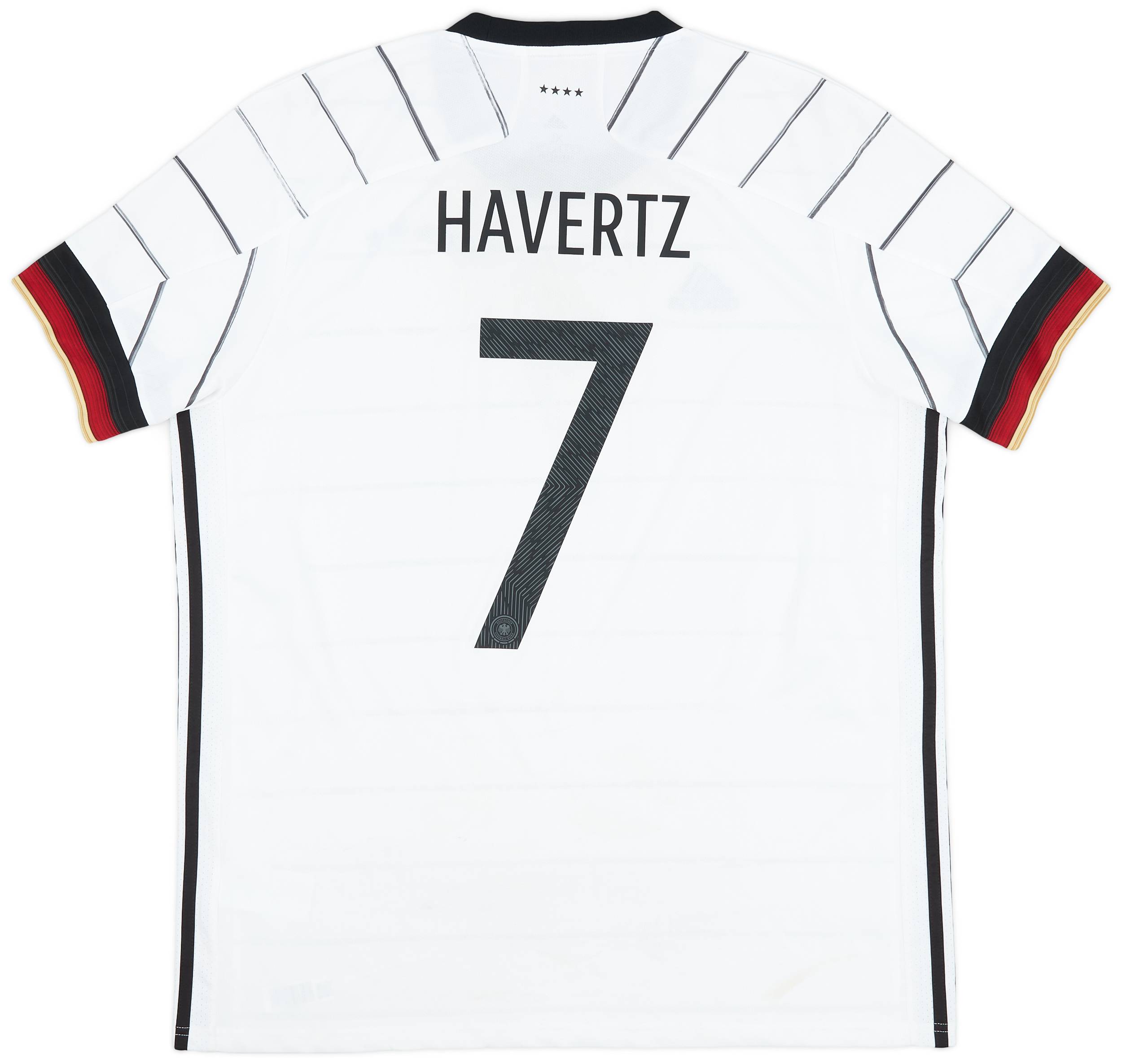 2020-21 Germany Home Shirt Havertz #7 - 7/10 - (XL)