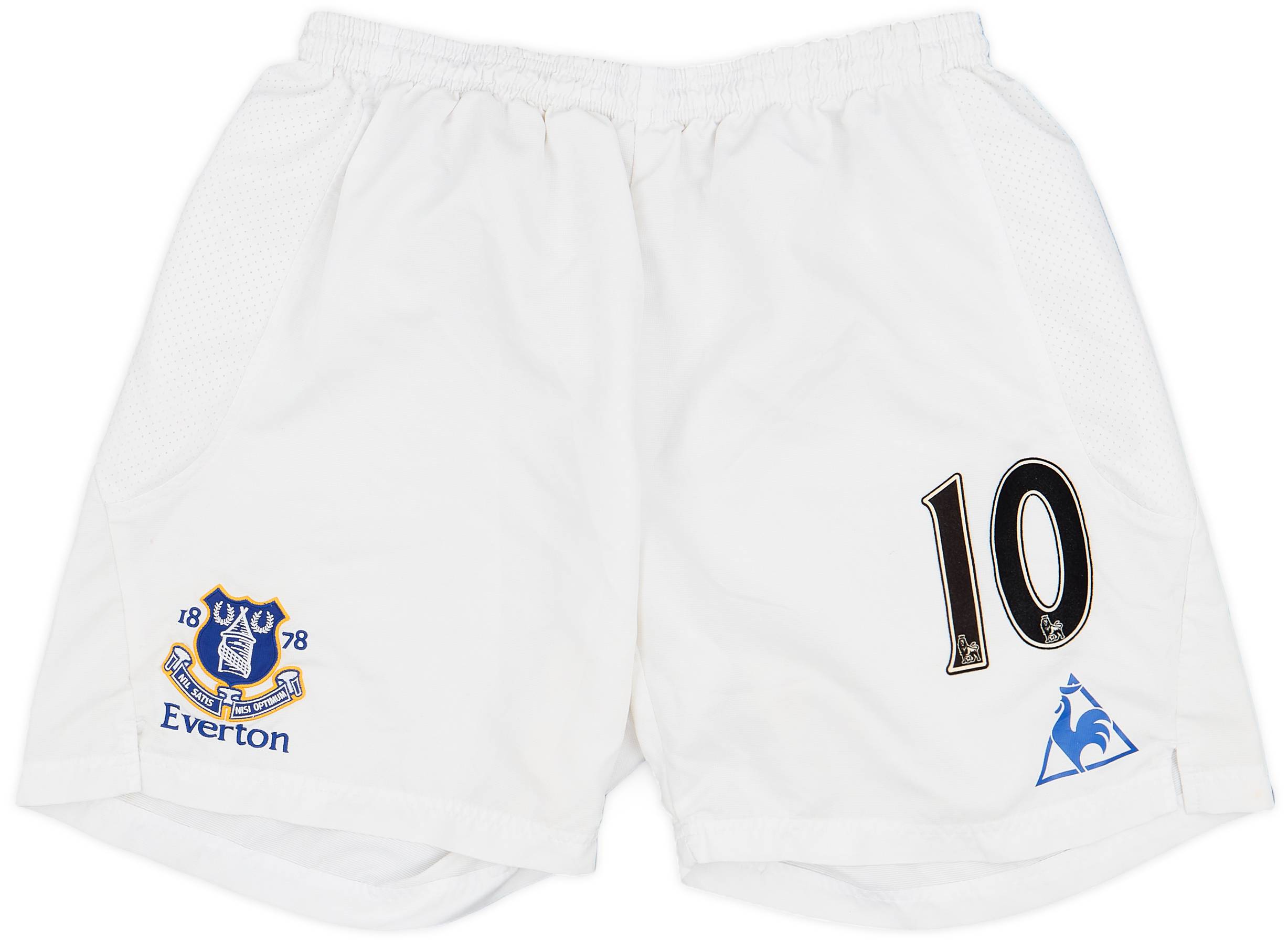 2010-11 Everton Home Shorts #10 (Arteta) - 6/10 - (M)