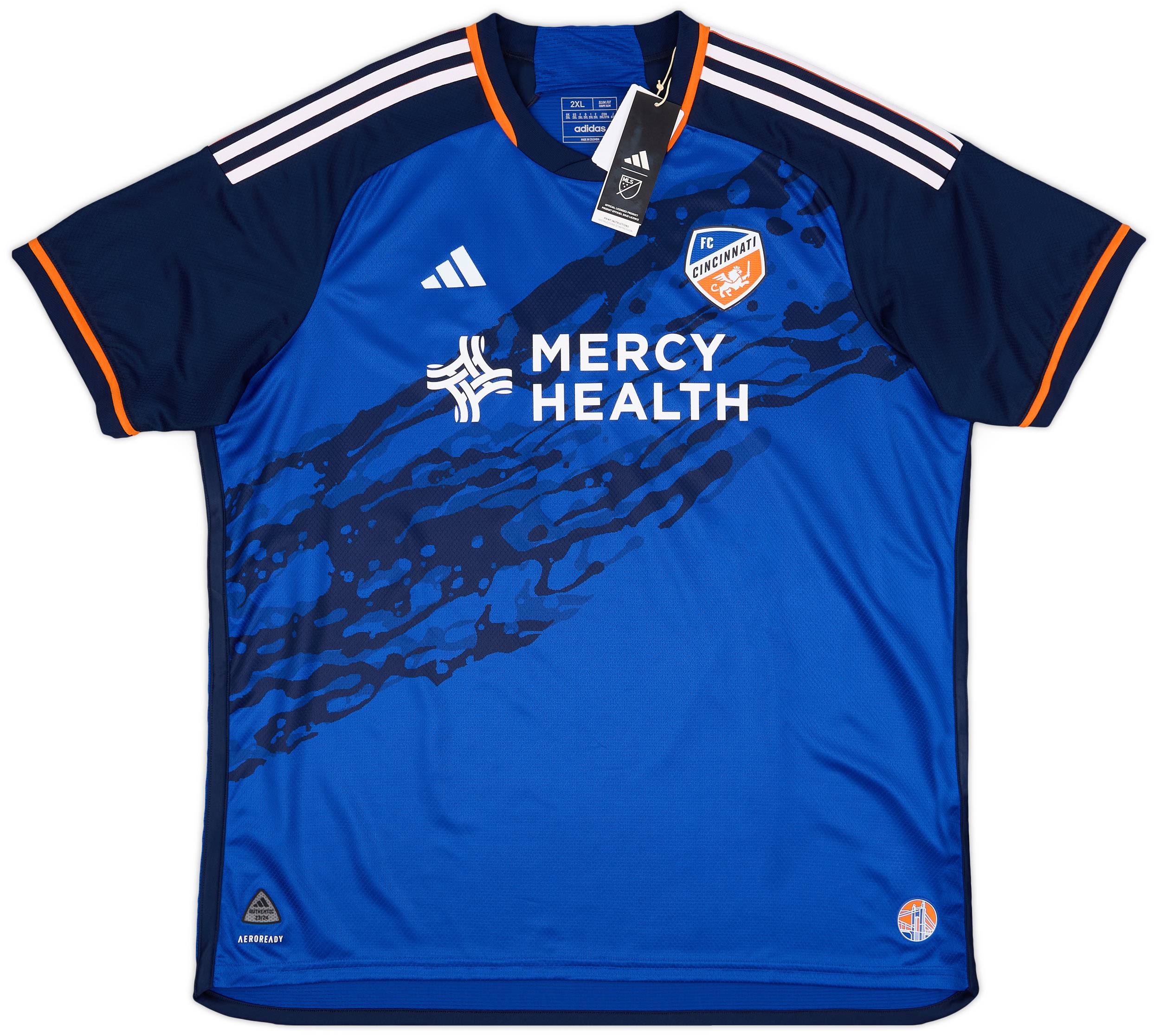 2023-24 FC Cincinnati Authentic Home Shirt (XXL)