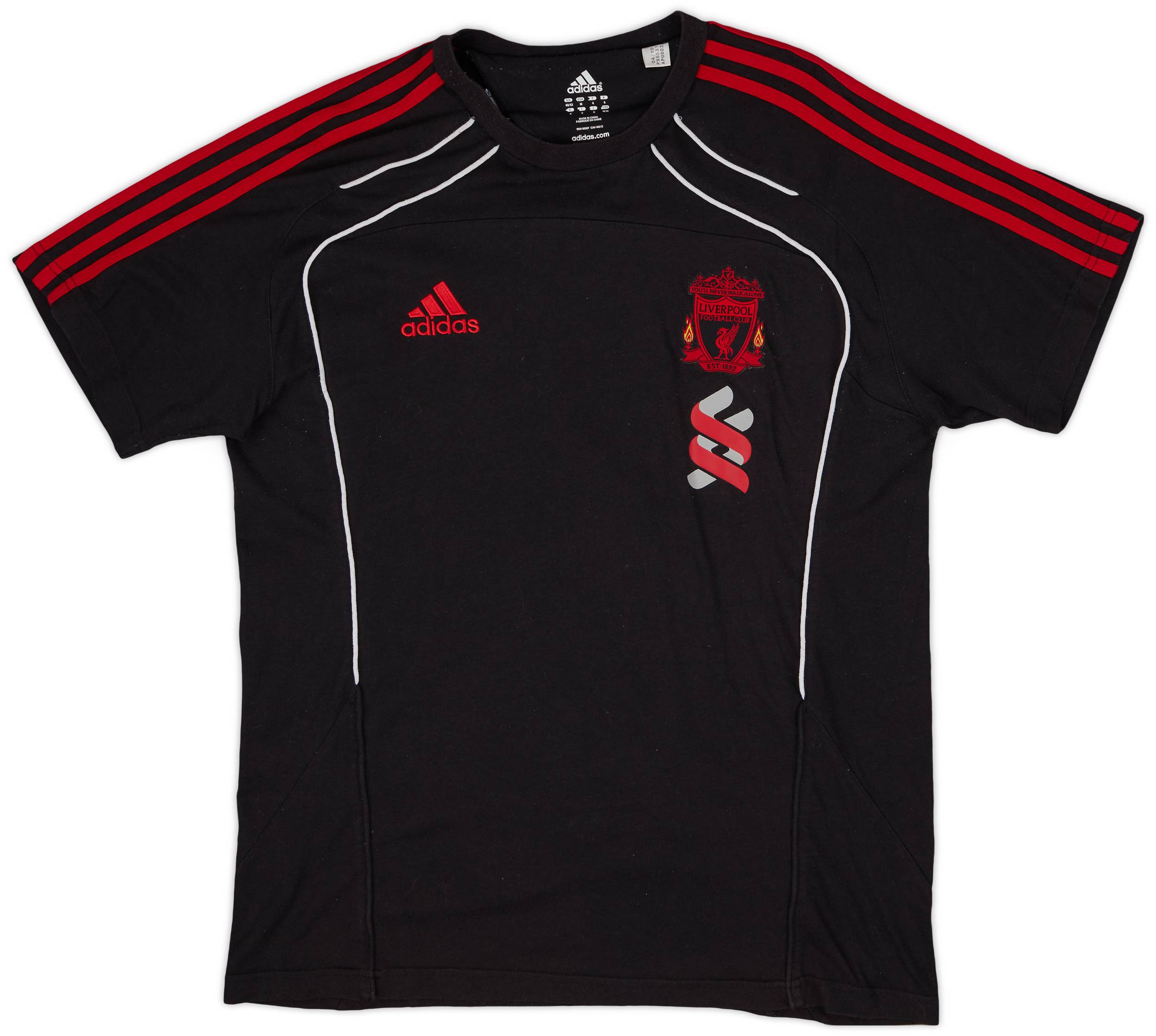 2010-11 Liverpool adidas Training Tee - 8/10 - (M/L)
